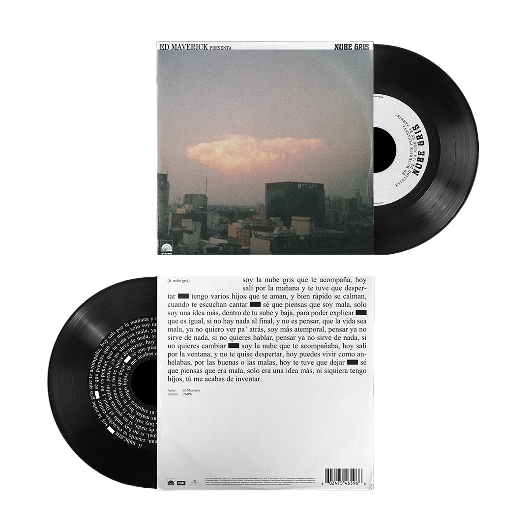 nube gris (vinilo negro 7")