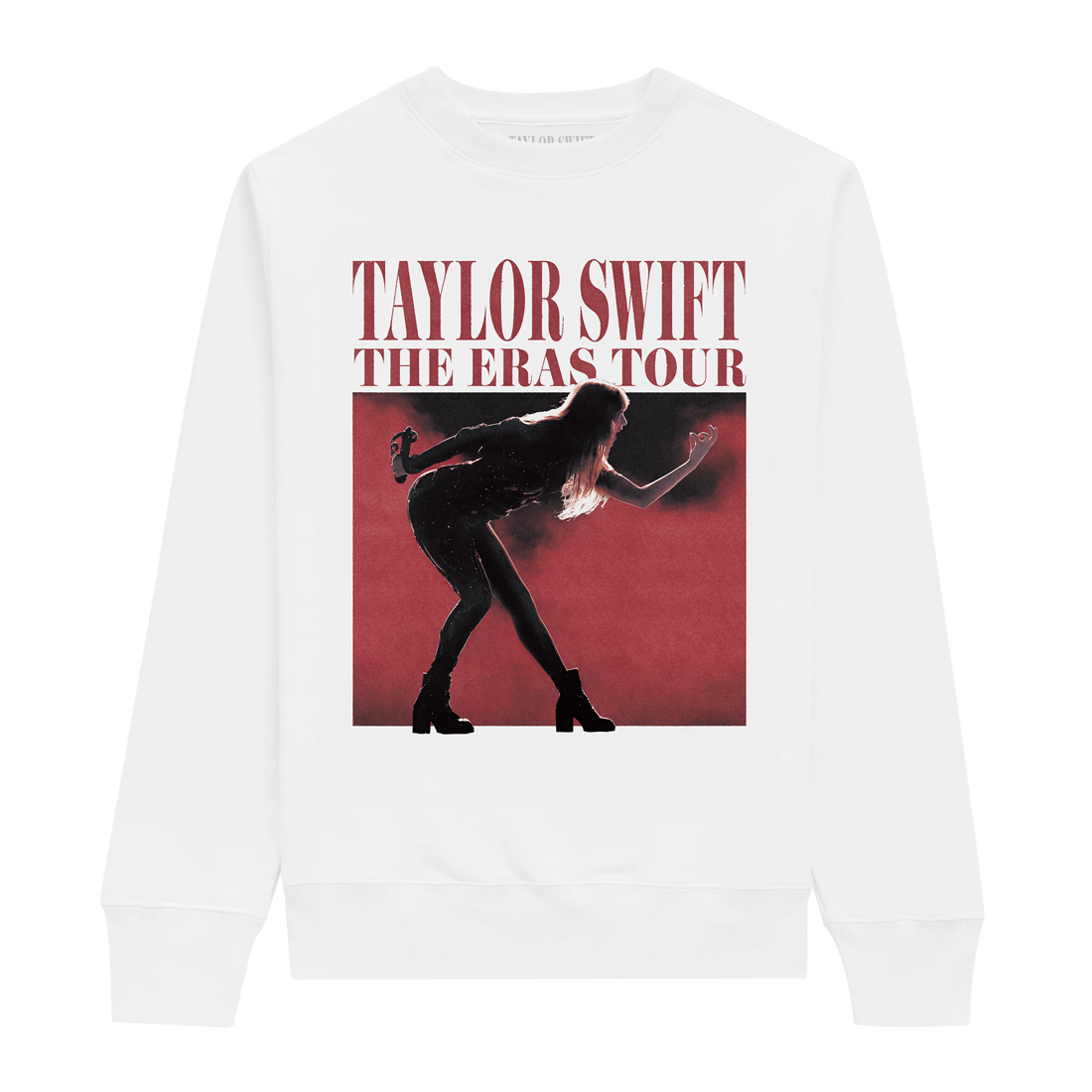 TAYLOR SWIFT | THE ERAS TOUR PHOTO WHITE CREWNECK