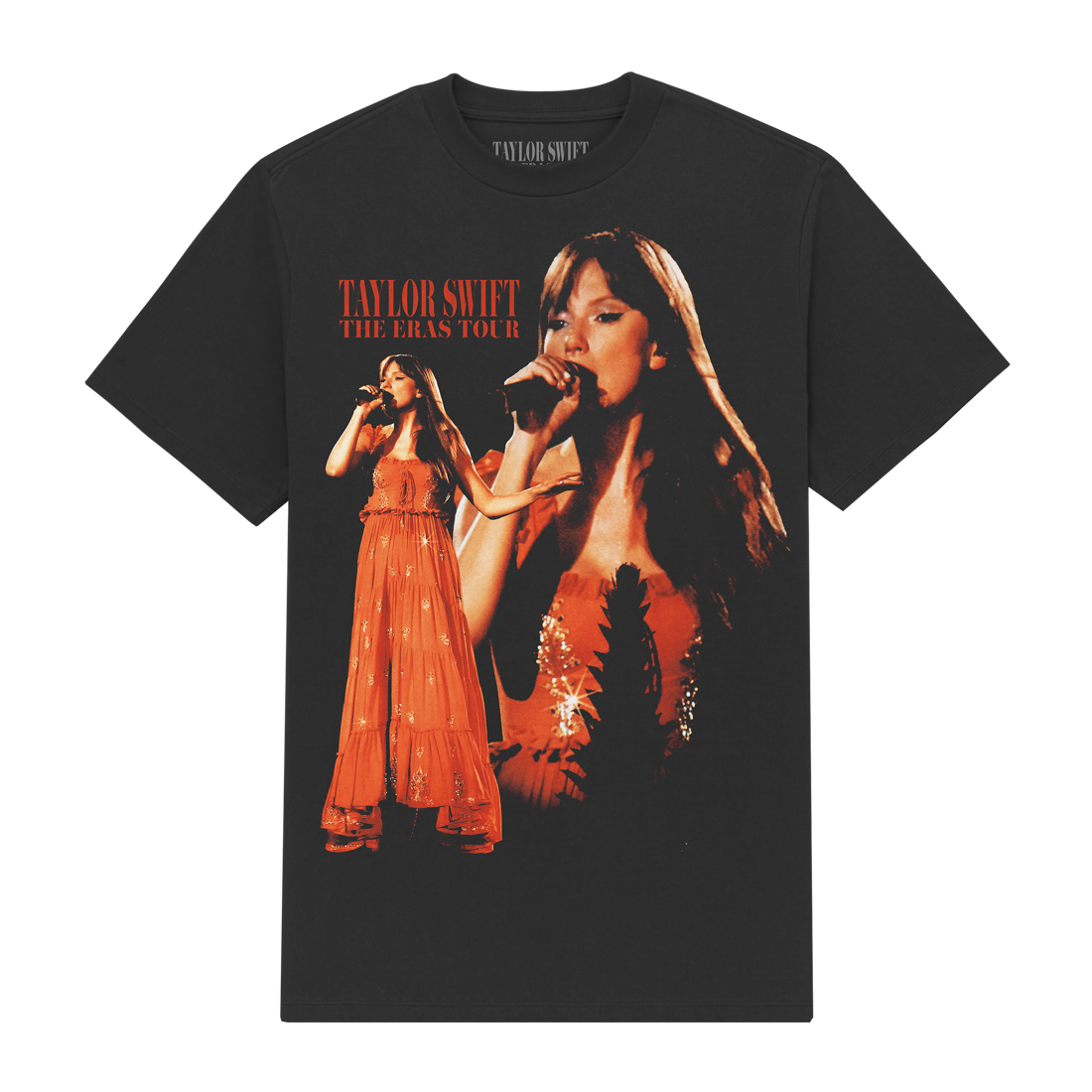 TAYLOR SWIFT | THE ERAS TOUR PHOTO BLACK T-SHIRT