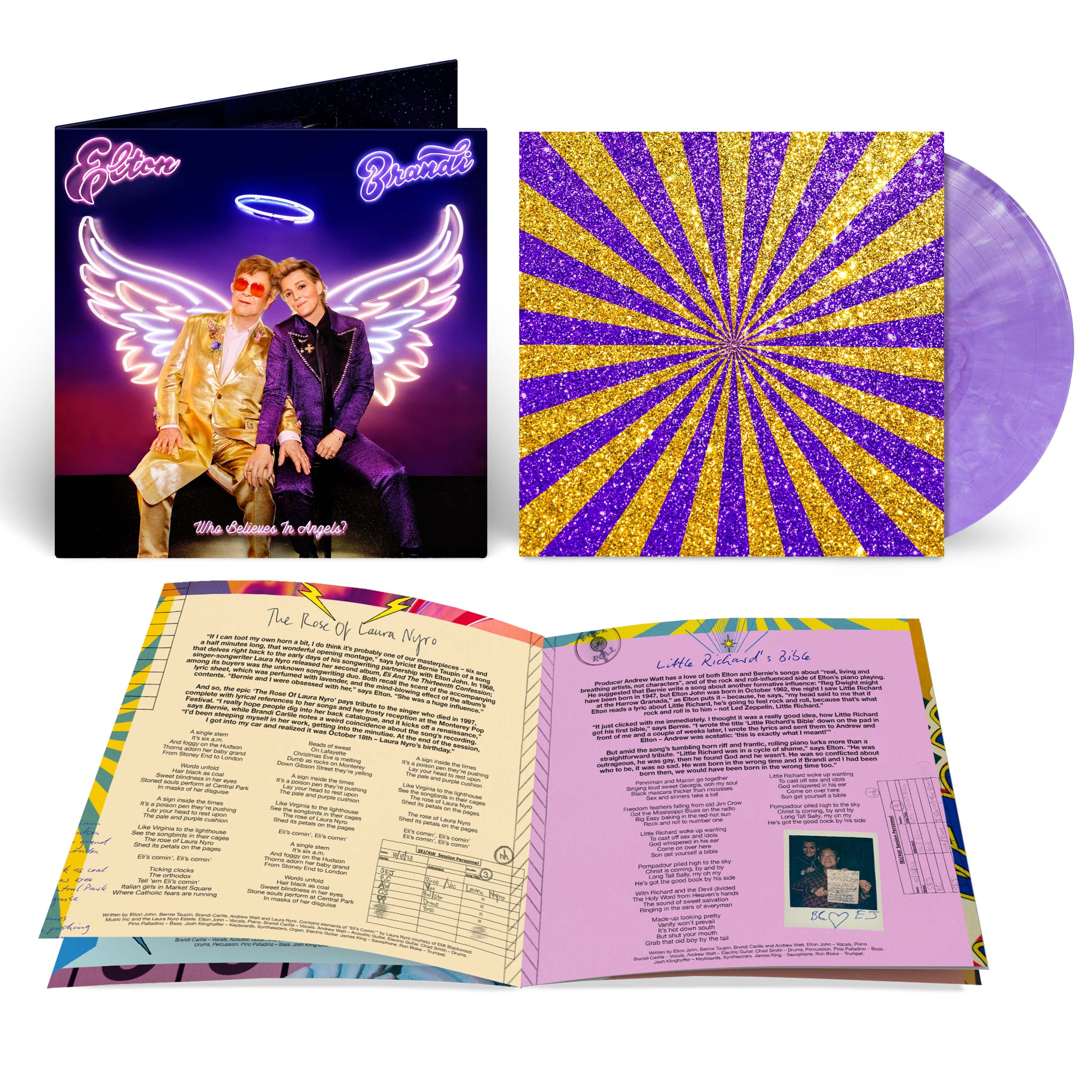 Who Believes In Angels? Store Exclusive Purple Marble Vinyl