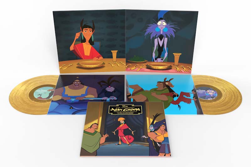 The Emperor's New Groove (Original Motion Picture Soundtrack) 2LP Gold Vinyl 
