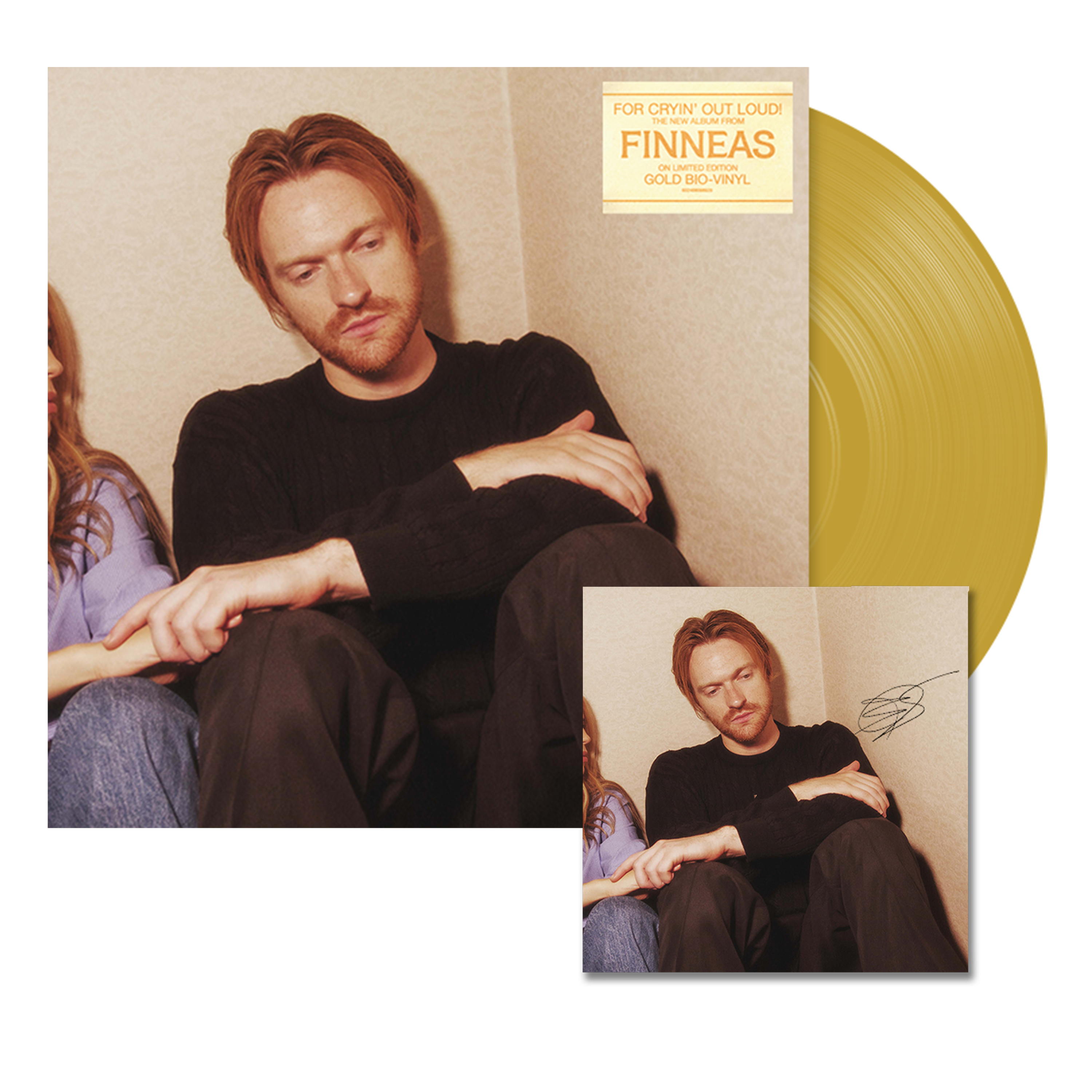 For Cryin' Out Loud Standard Gold BioVinyl + Signed Artcard