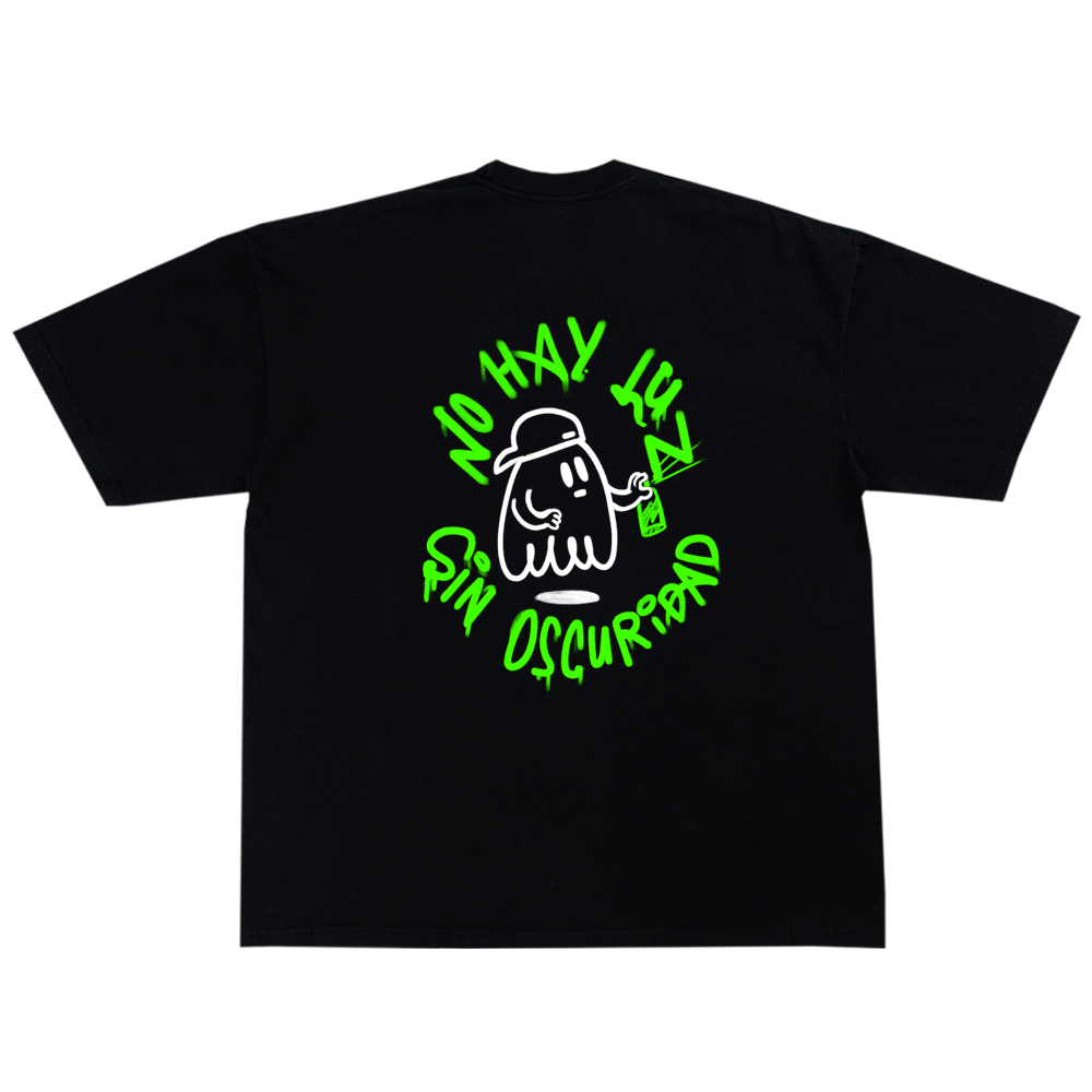 No Hay Luz Sin Oscuridad (Playera Glow-in-the-Dark)