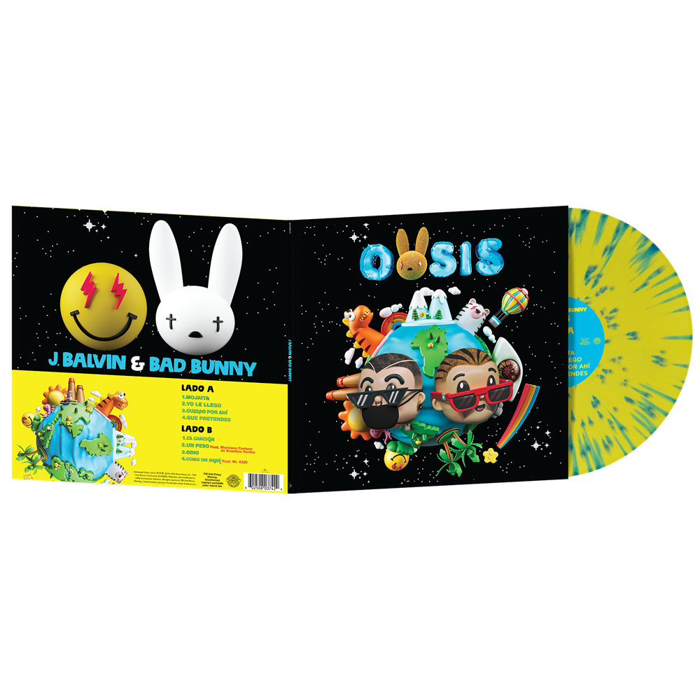 Oasis 1LP Limited Edition Splatter Vinyl