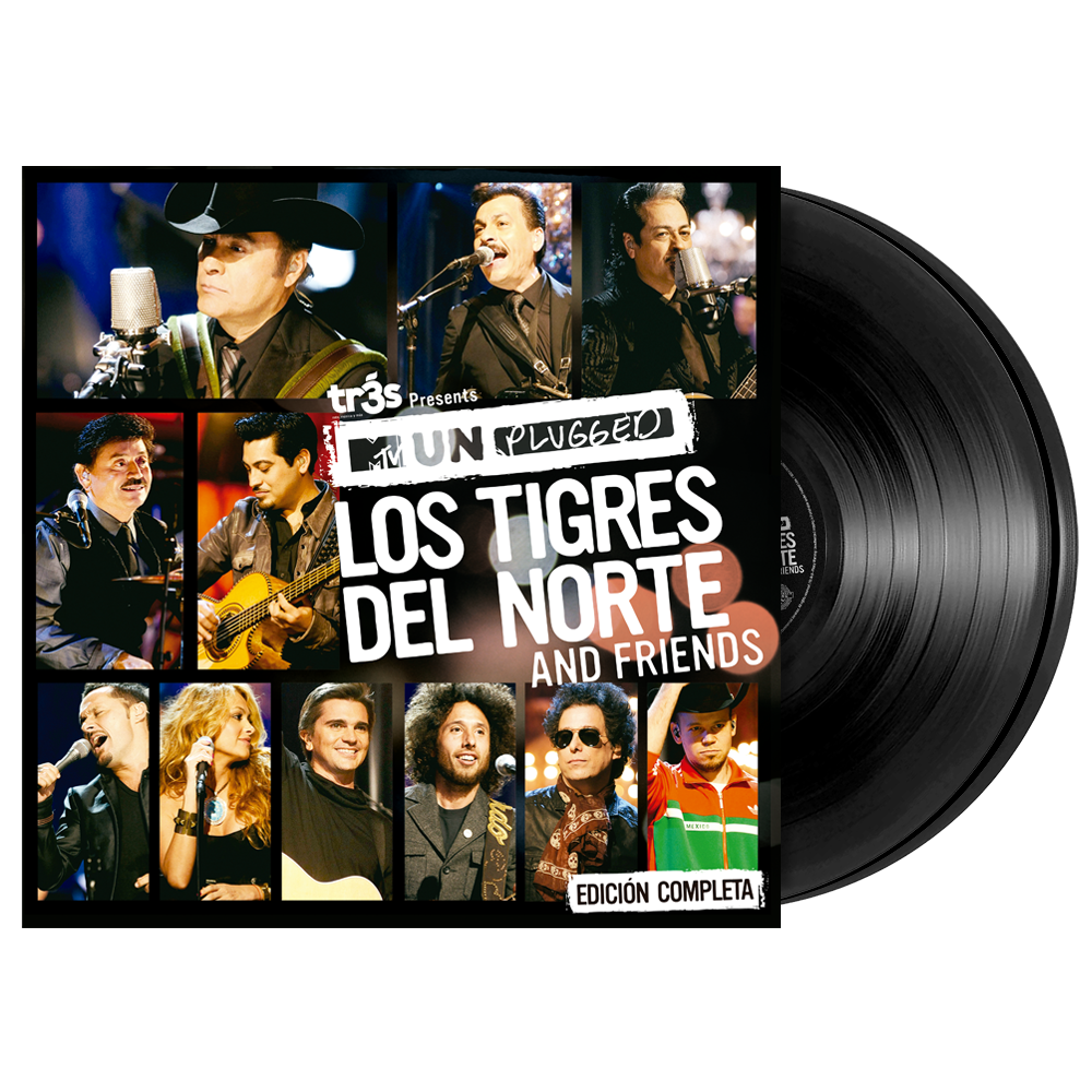 Tr3s Presents MTV Unplugged Los Tigres Del Norte And Friends 2LP Vinyl