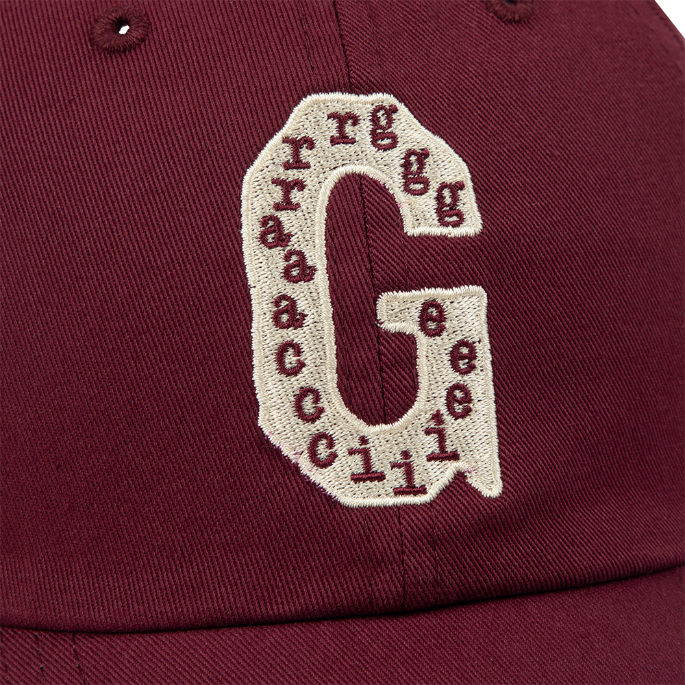 G Abrams Maroon Adjustable Hat