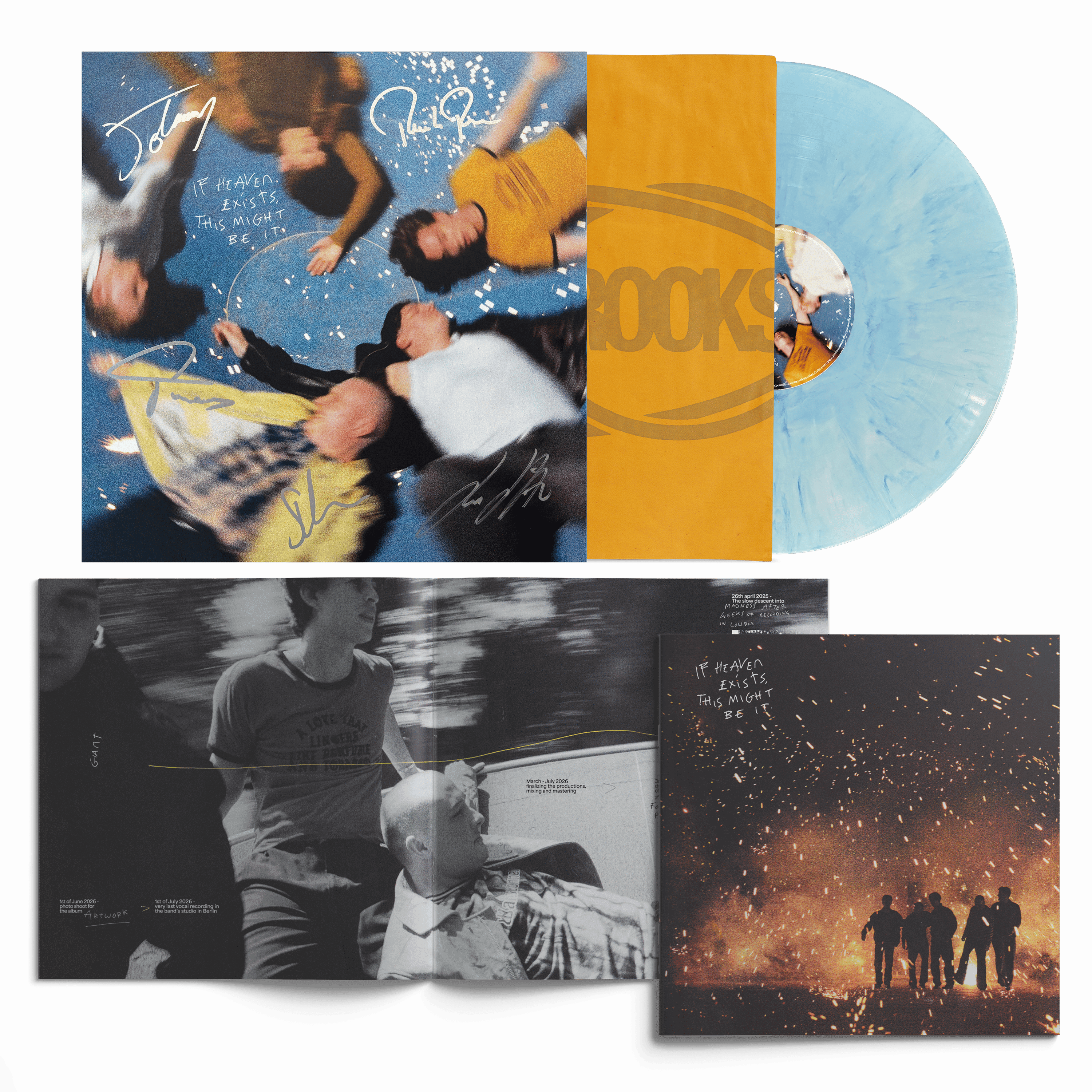 If Heaven Exists, This Might Be It (Ltd. Blue Marbled LP, signed)