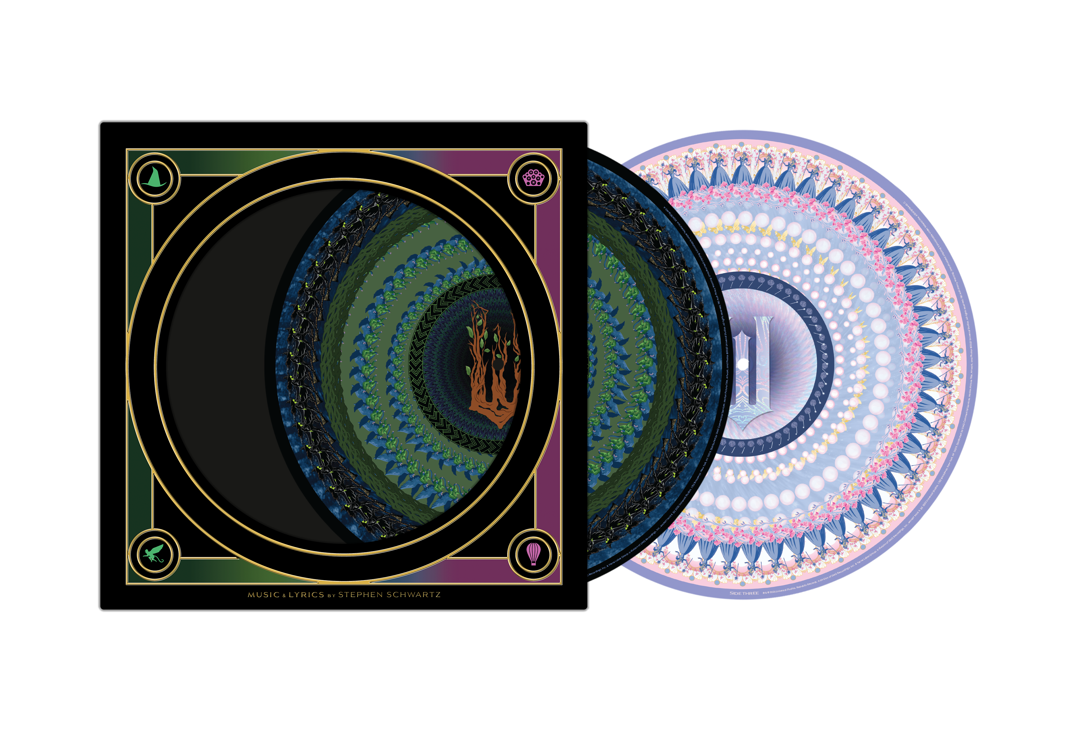 Wicked: For Good - The Soundtrack Zoetrope Vinyl