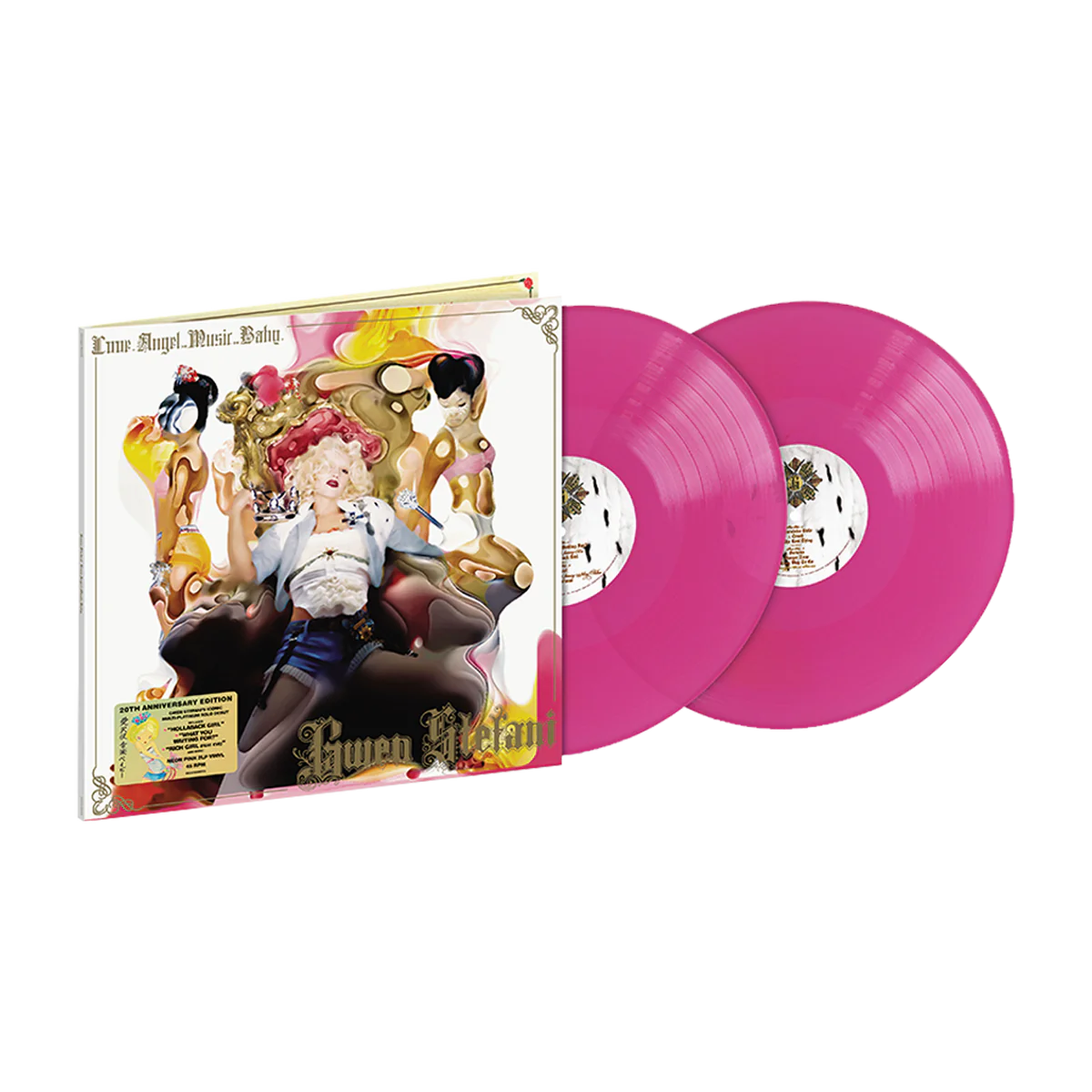 Love. Angel. Music. Baby. (20th Anniversary Edition): Pink Vinyl 2LP