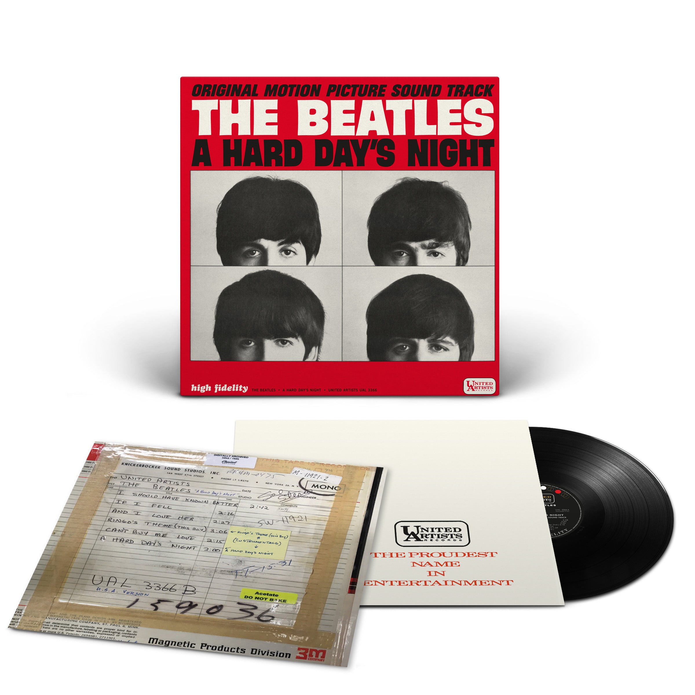 A Hard Day's Night (Original Motion Picture Sound Track) LP