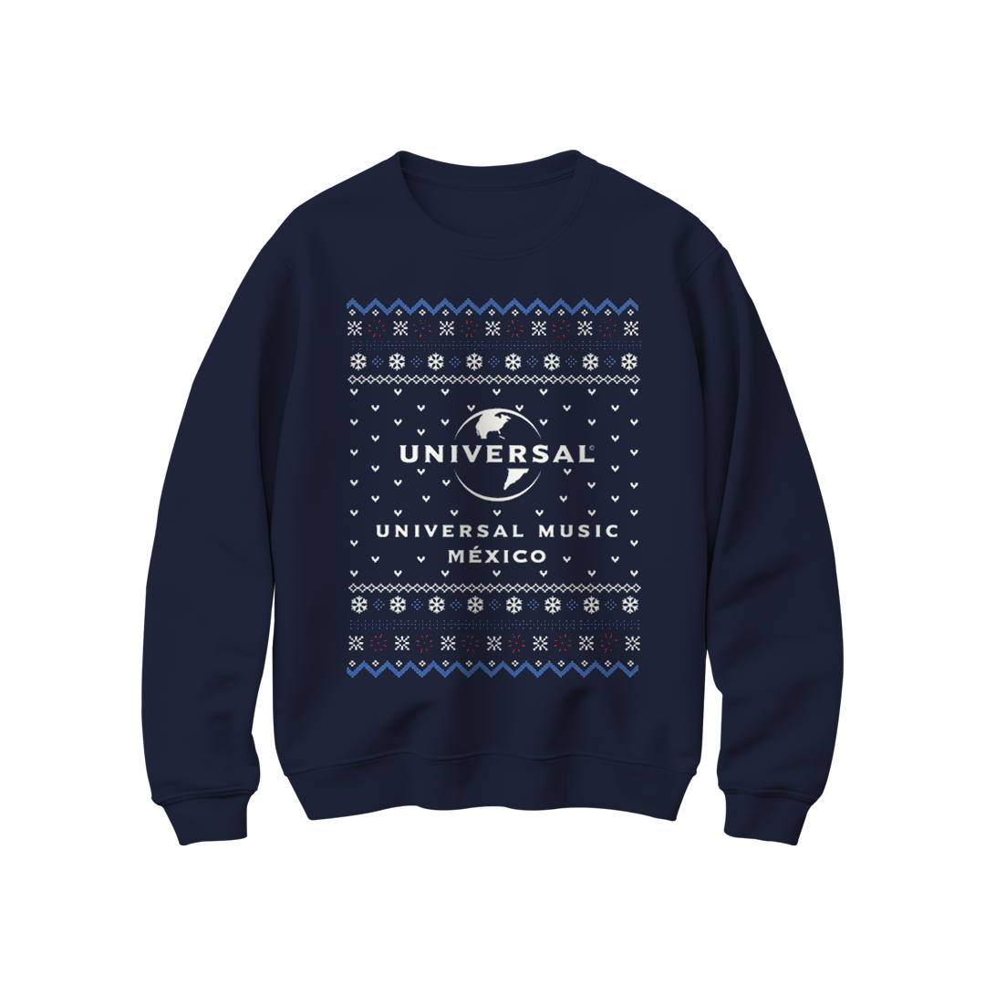 UMG Blue Xmas (Sudadera tipo Ugly Sweater)