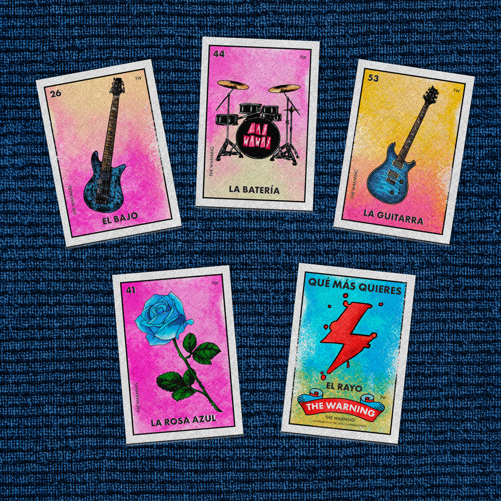 "The Warning" Set de 5 Parches conmemorativos 2025