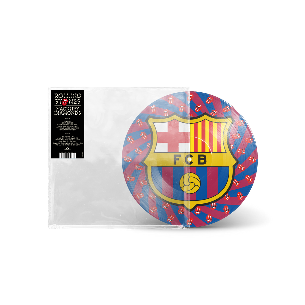 Hackney Diamonds x FC Barcelona Picture Disc Vinyl
