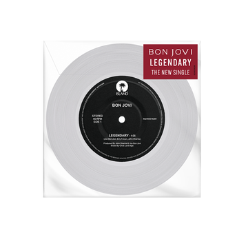 LEGENDARY - CLEAR 7" VINYL (LIMITED EDITION)