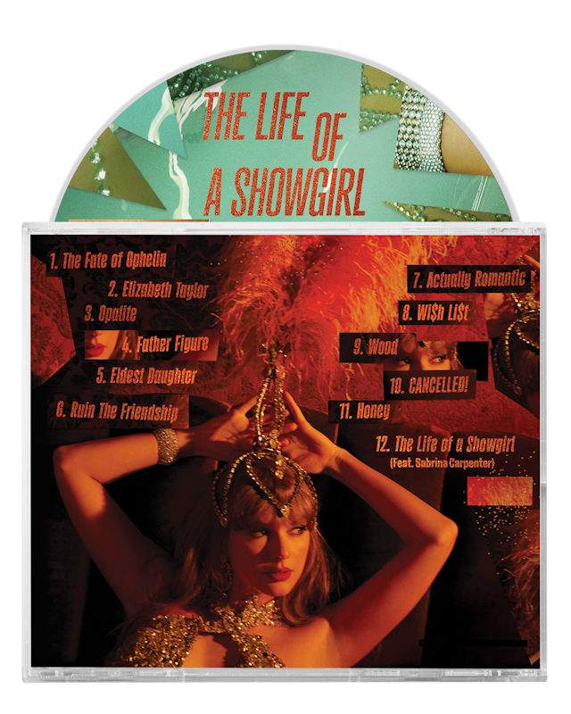 THE LIFE OF A SHOWGIRL CD WITH POSTER