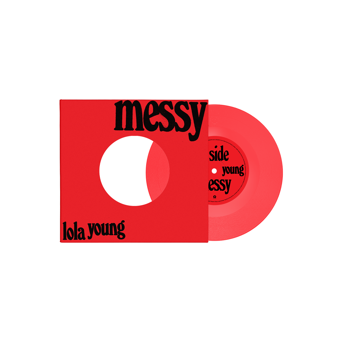 messy: limited edition 7" lp