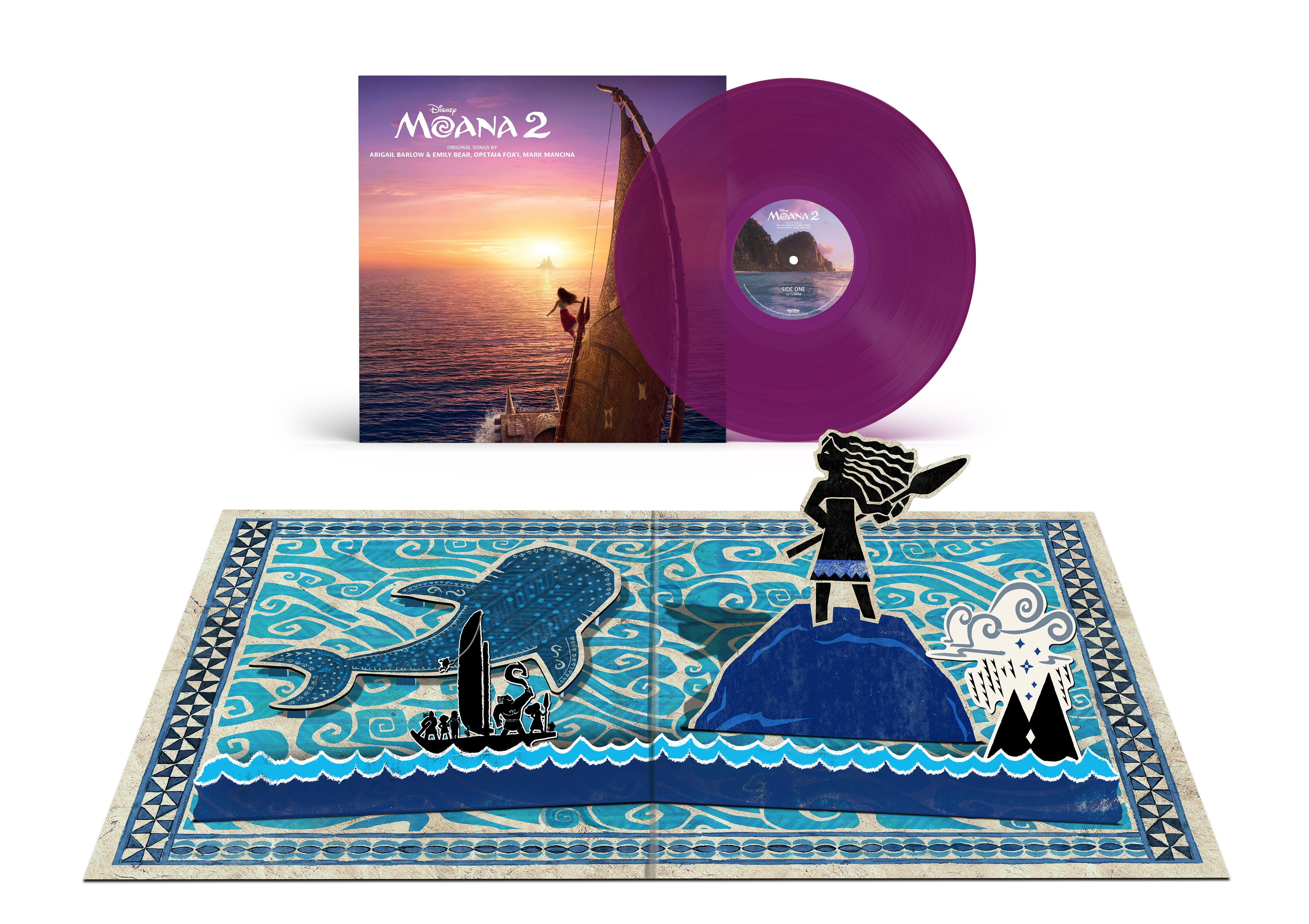 Moana 2 (Original Motion Picture Soundtrack Vibrant Violet Color Vinyl)