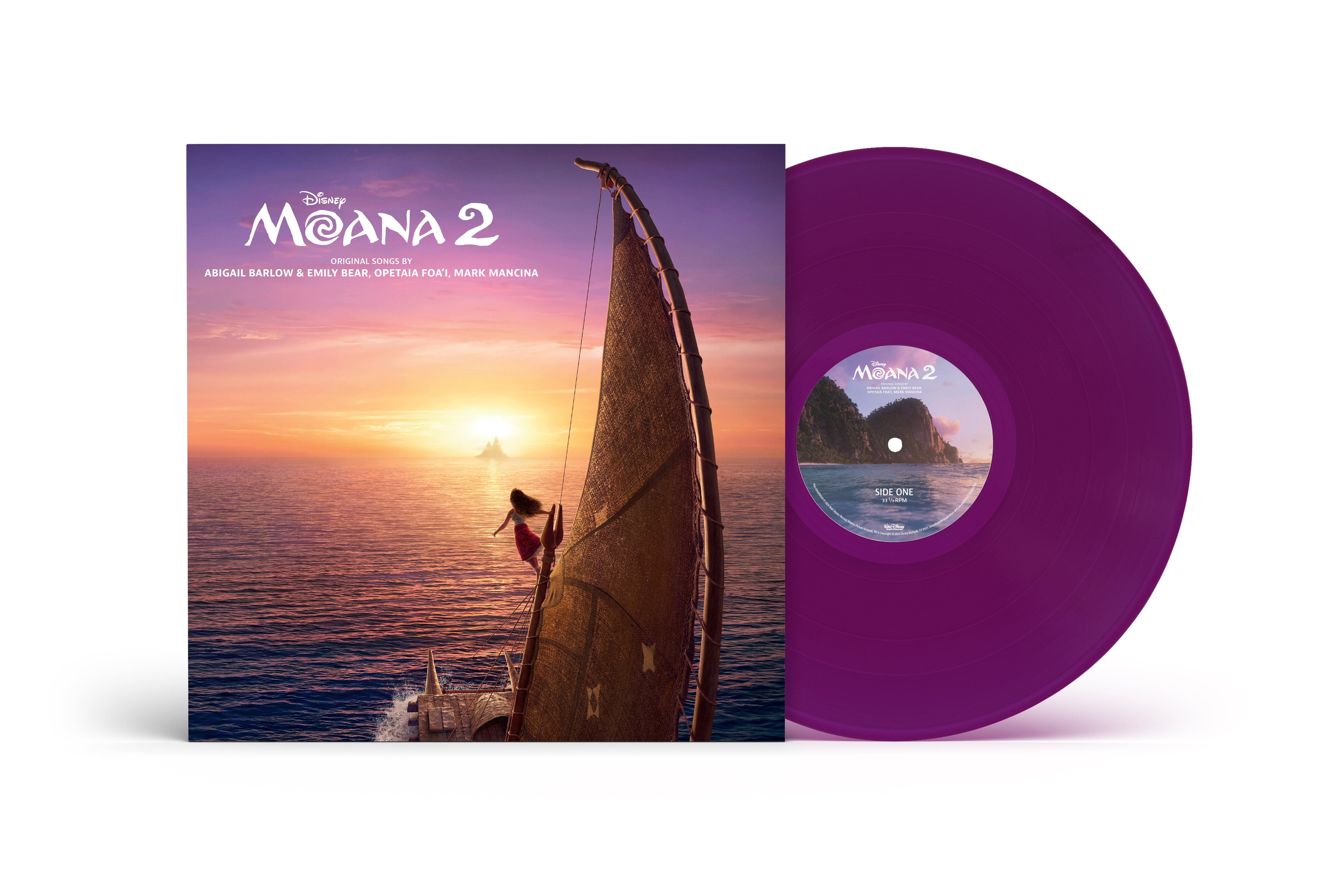 Moana 2 (Original Motion Picture Soundtrack Vibrant Violet Color Vinyl)