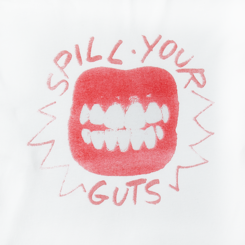 spill your guts long sleeve t-shirt