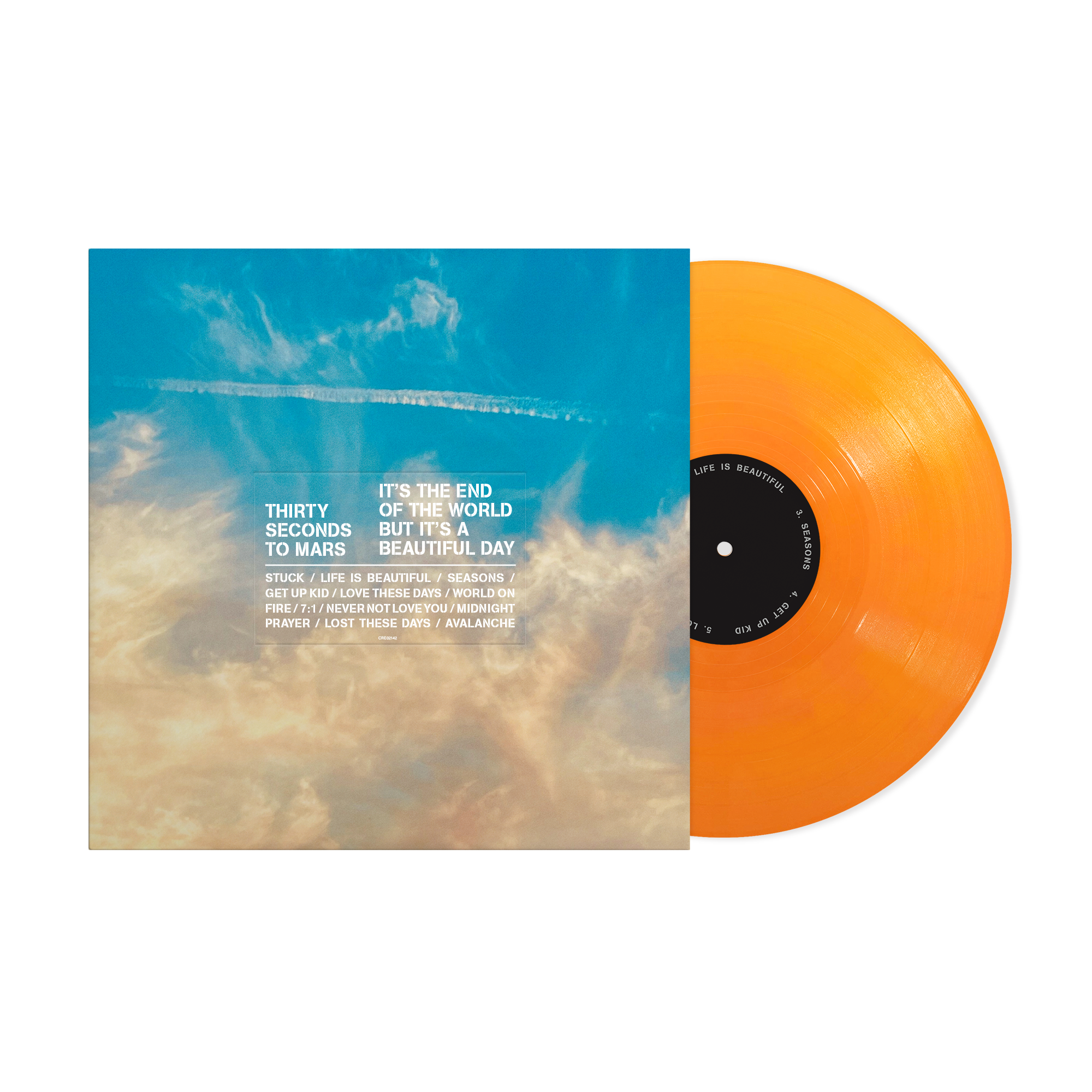 It's The End Of The World But It's A Beautiful Day (Opaque Orange LP Vinyl)