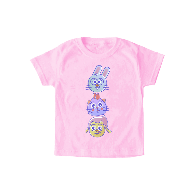 Ninaná Nuevos Amigos (Playera infantil rosa) - uDiscover Store MX