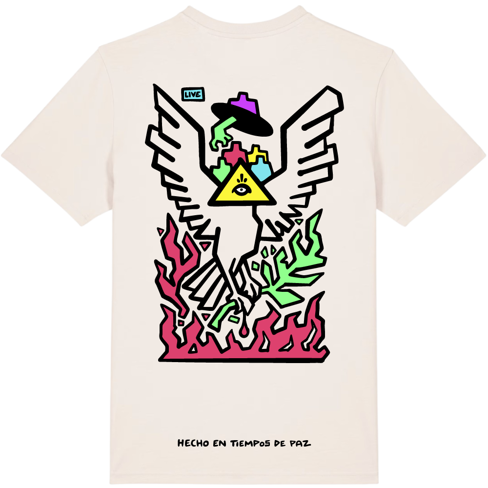 Playera Portada "Hecho En Tiempos De Paz"