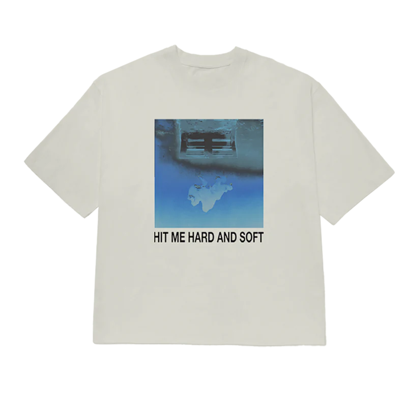 HIT ME HARD AND SOFT White Cover Tee