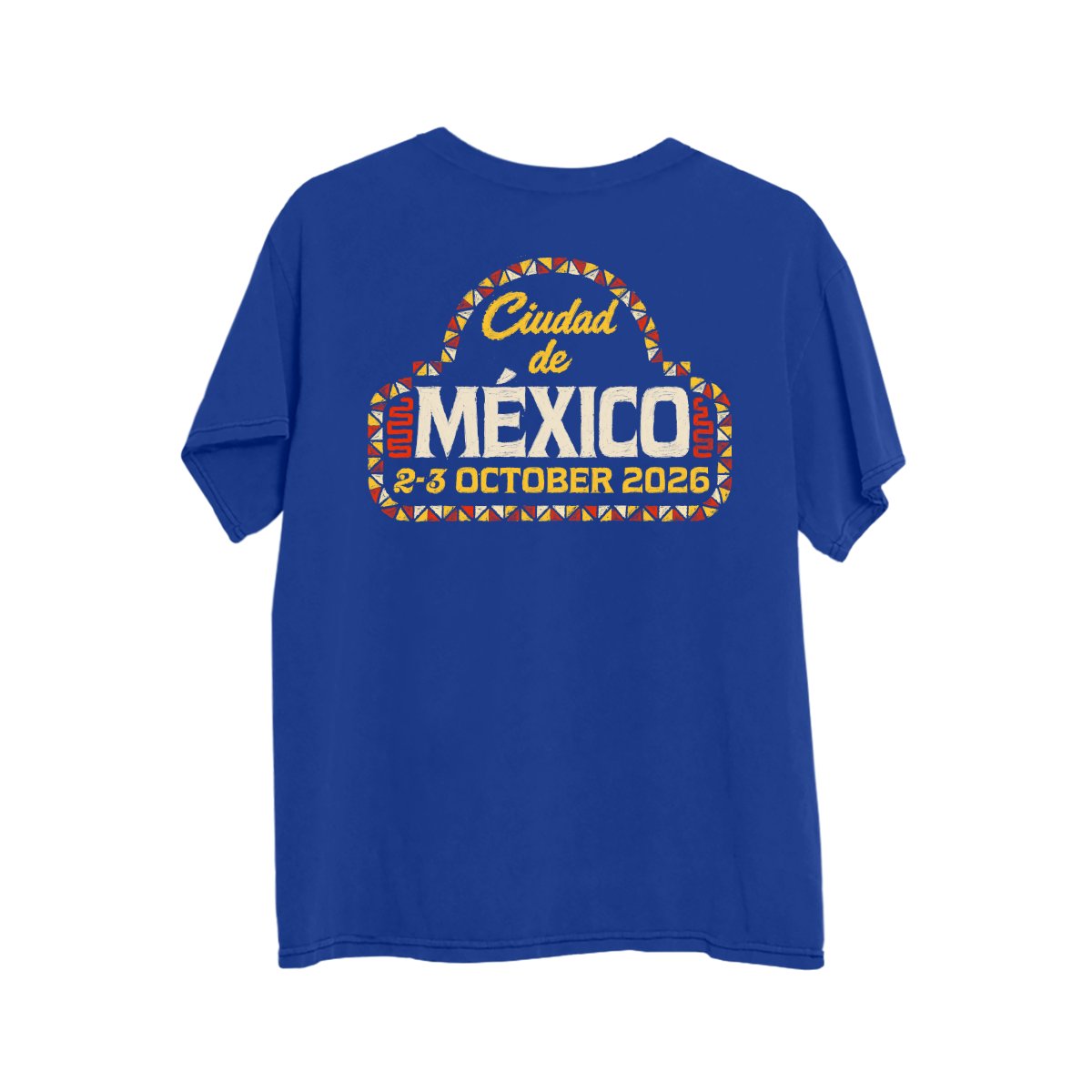 Farewell to Mexico (Limited Tour Edition Blue T-Shirt)