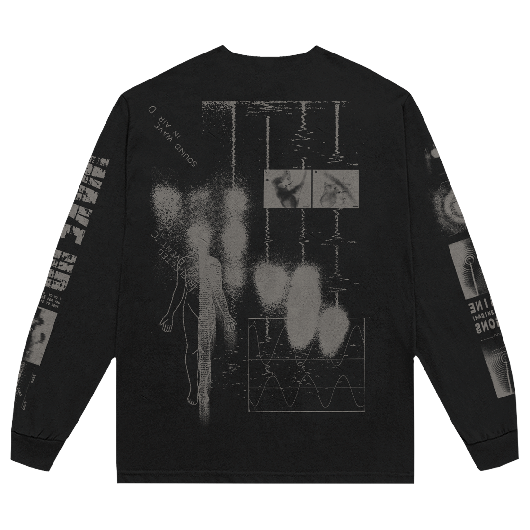 Wake Up Black Long Sleeve (Playera manga larga)
