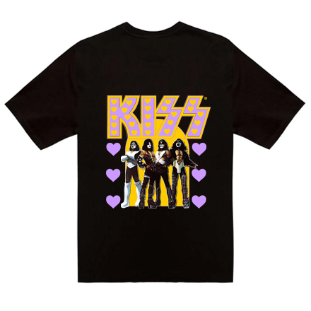 Kiss Hearts Logo (Playera)