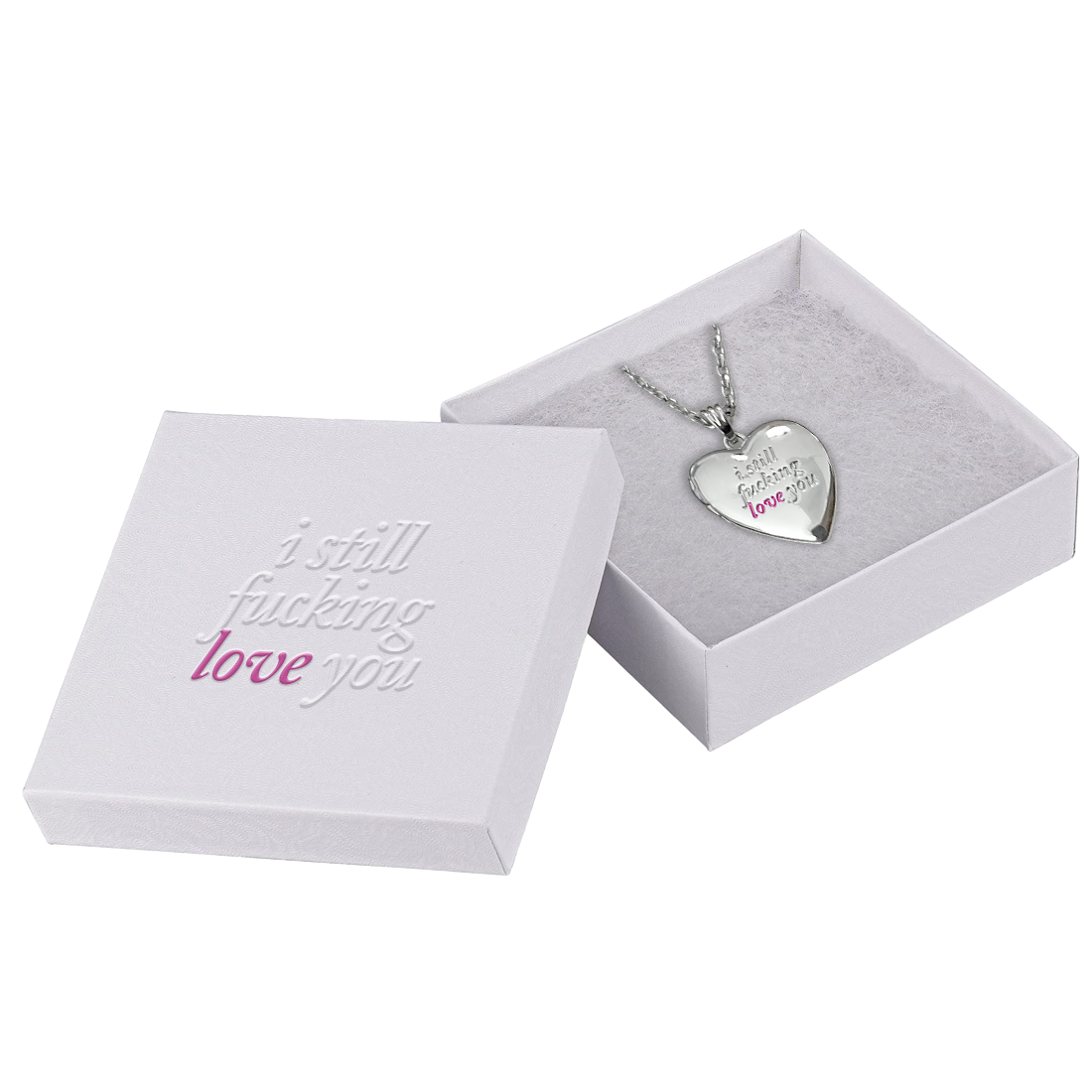 i still fucking love you locket