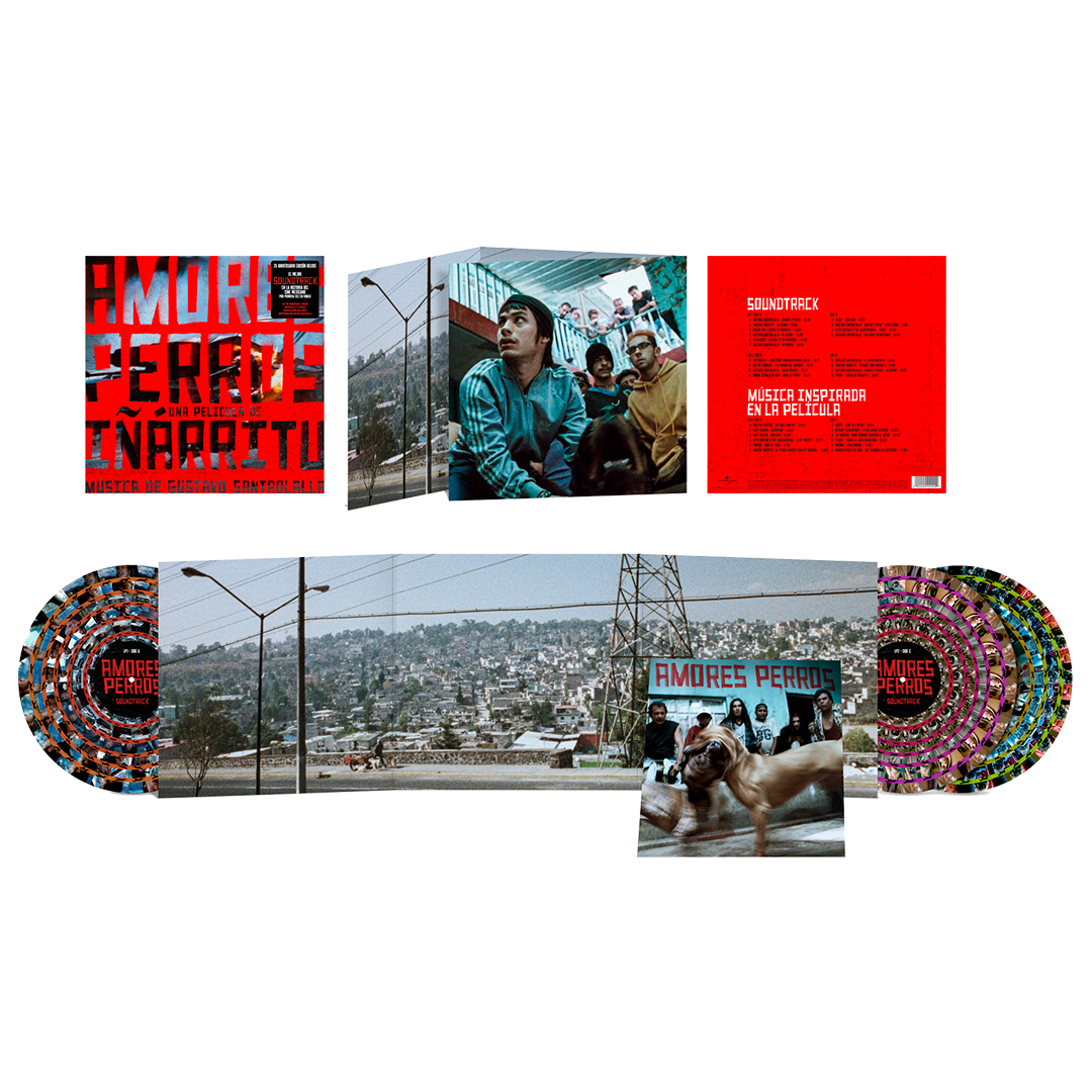 Amores Perros: Soundtrack y Música Inspirada en la Película (Edición Exclusiva 3LP Zoetrope Gatefold + Inserto)