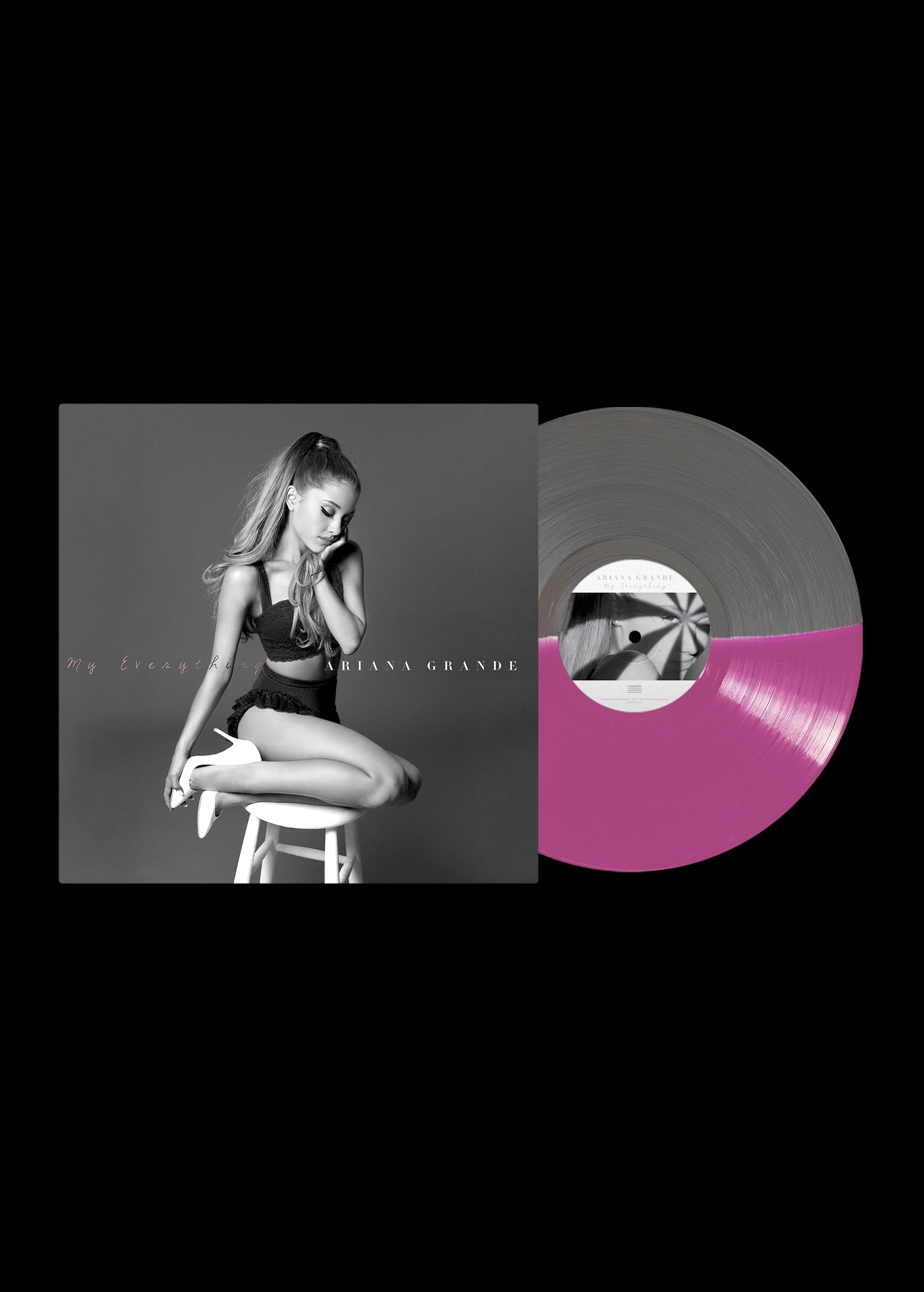 my everything lp (half clear/purple)