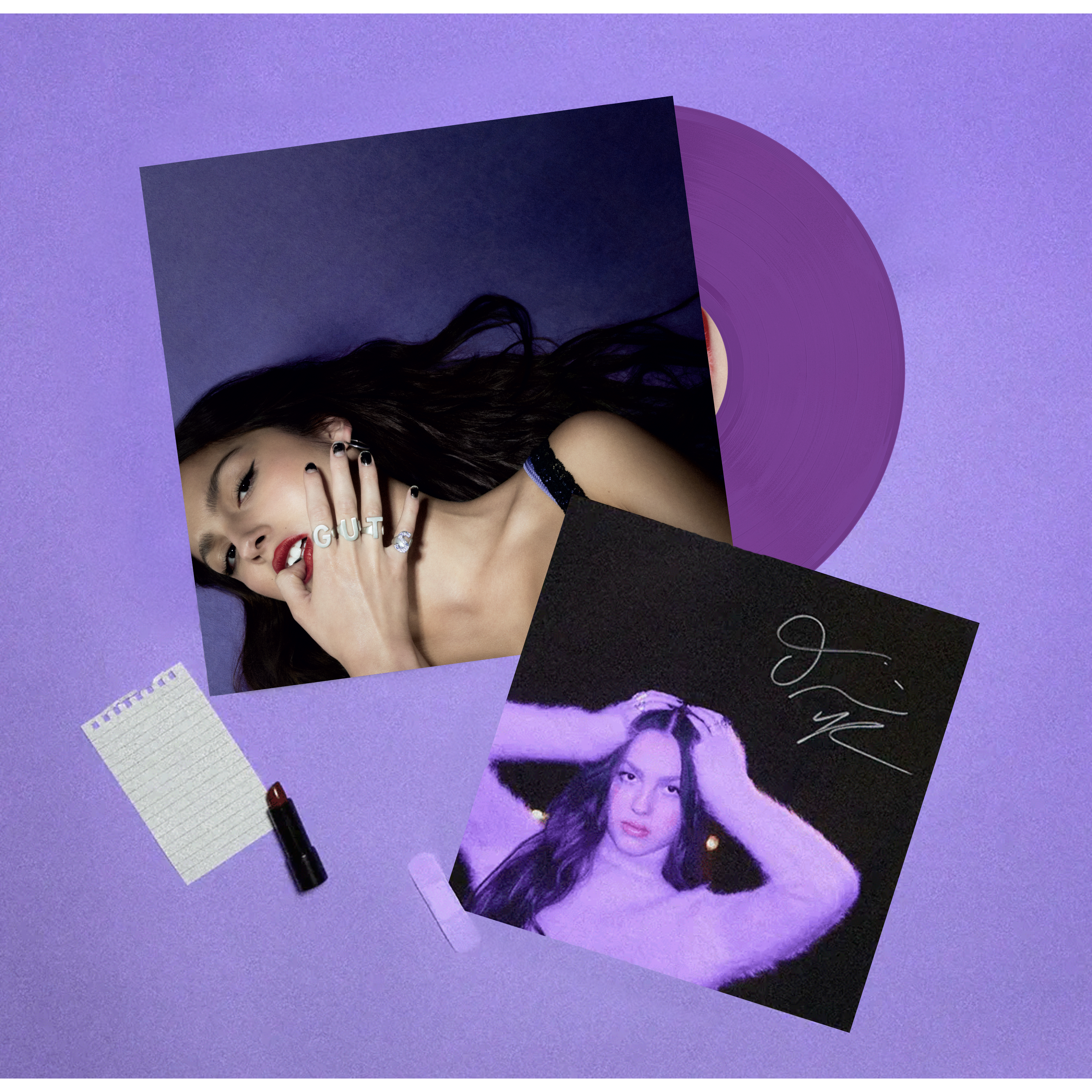 GUTS limited edition purple vinyl - store exclusive + Signed Litho