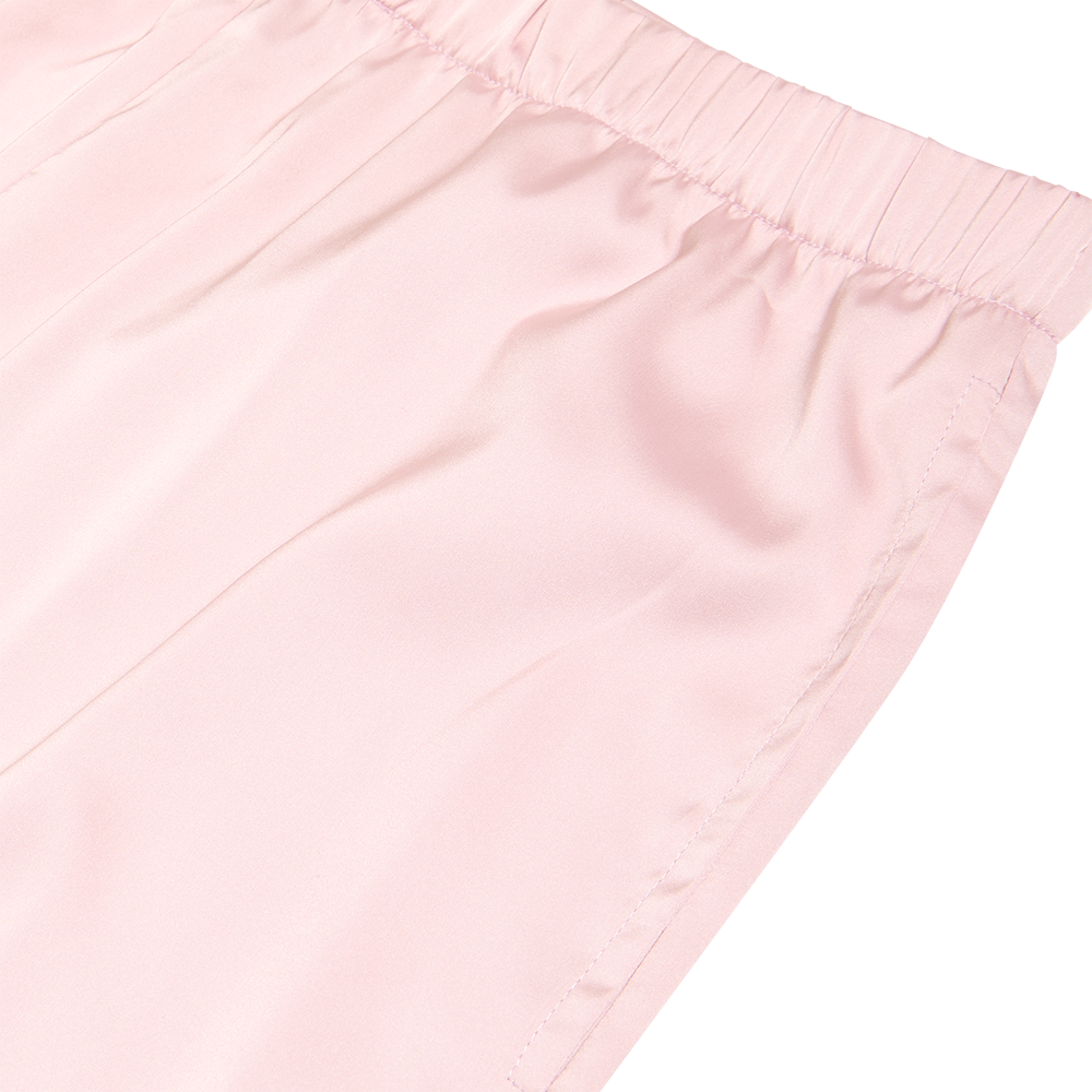 Pink Satin SG Heart Pajama Set