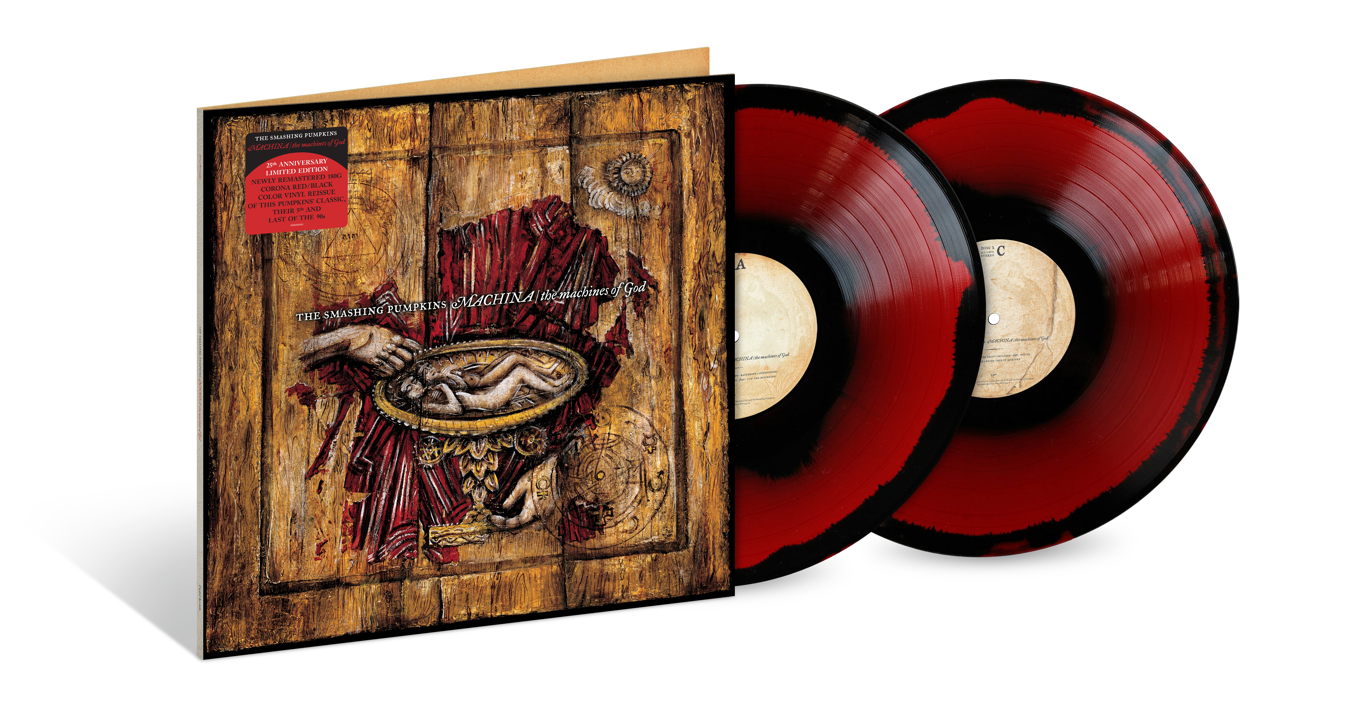 Machina/The Machines Of God 25th Anniversary (Store Exclusive 2LP Red/Black Vinyl)