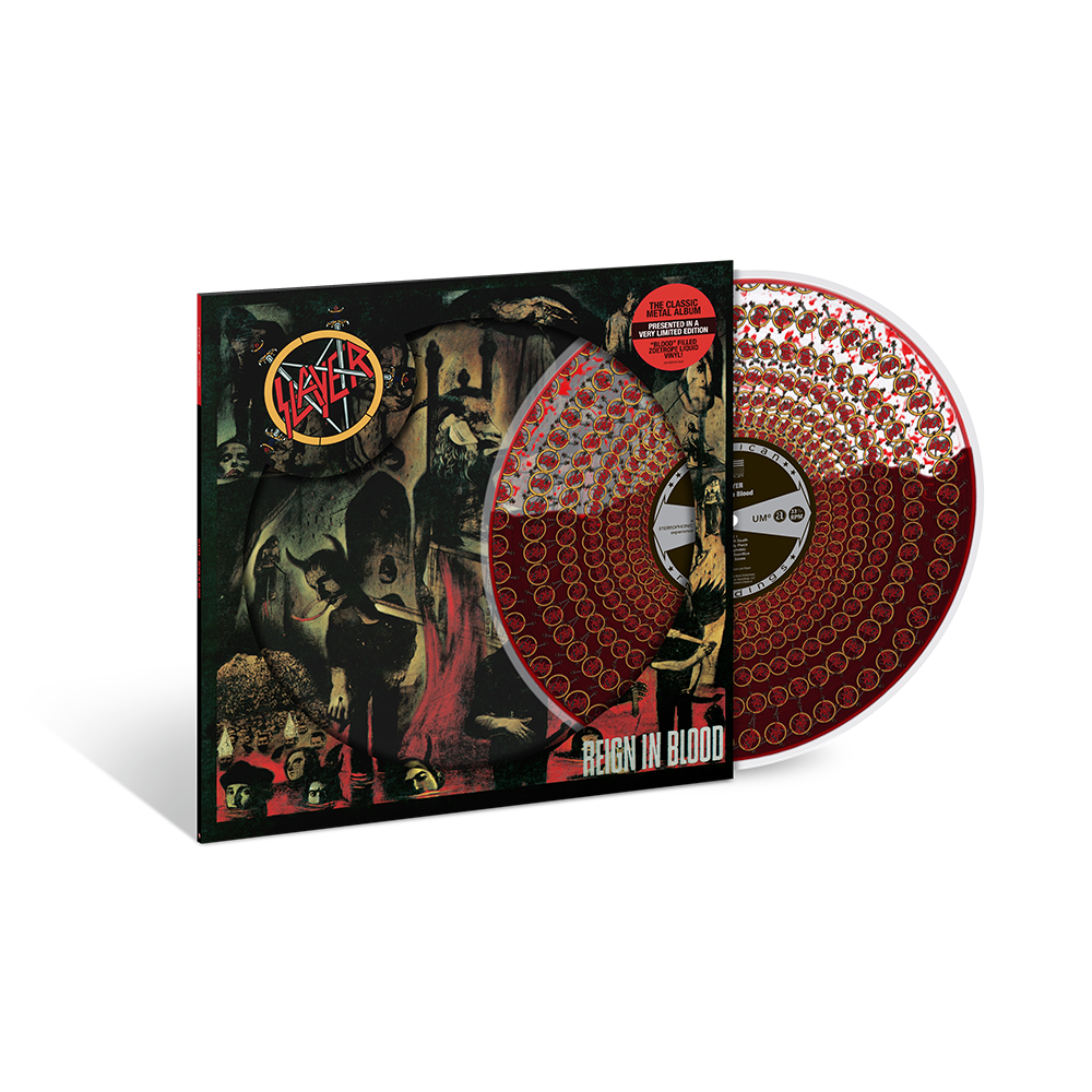 Reign In Blood 40th ("Blood" Filled Zoetrope) 1LP