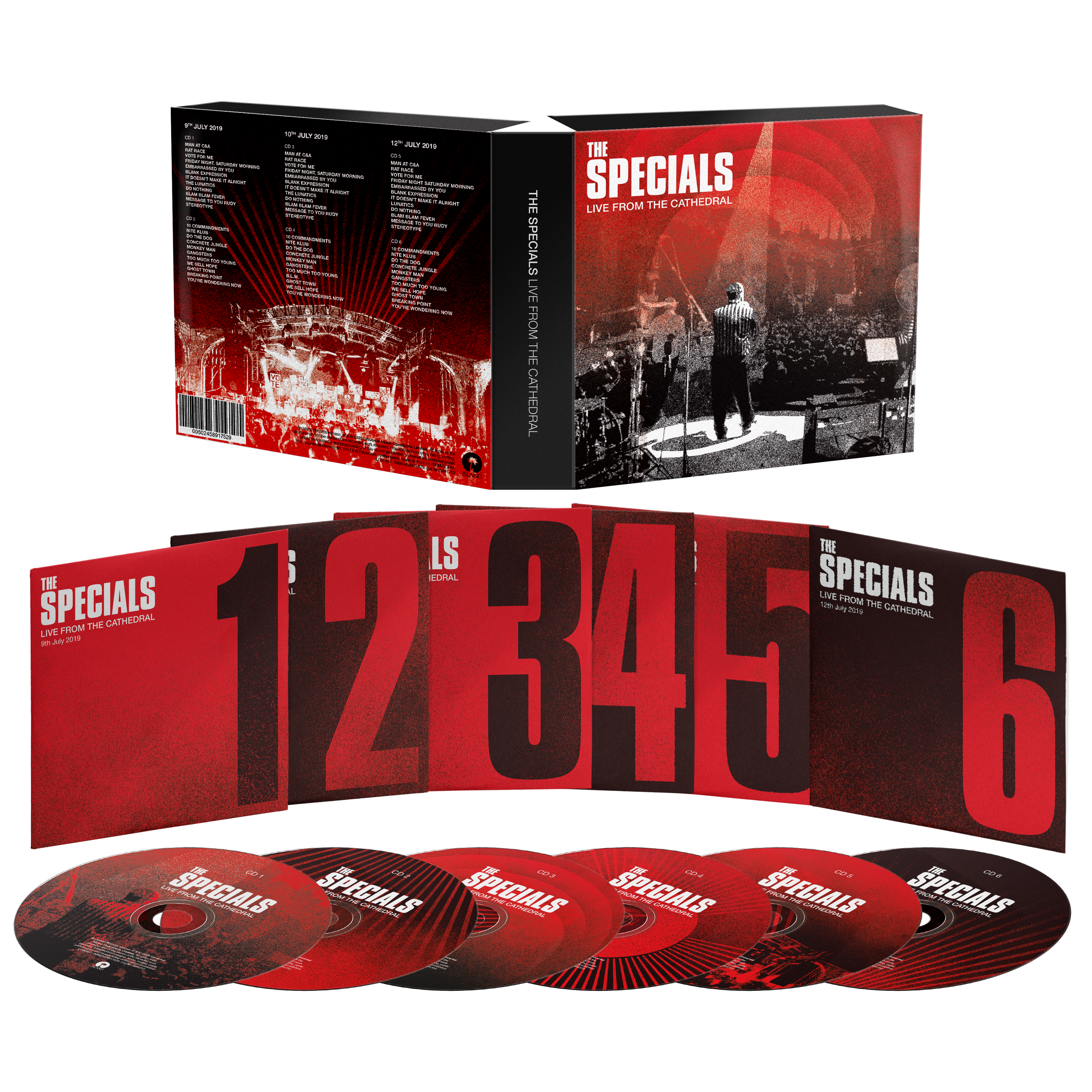 Live From The Cathedral: 6 CD Box Set