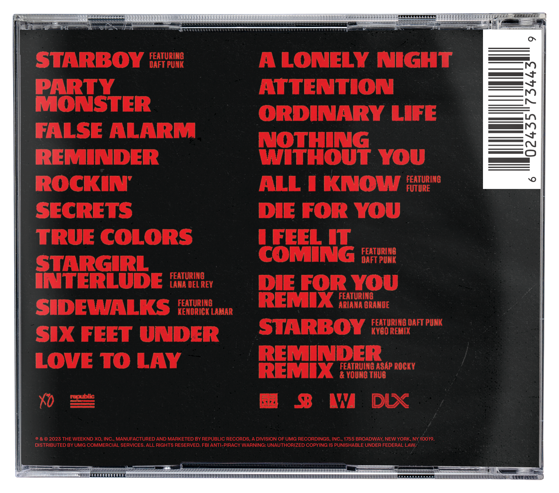 Starboy (CD Deluxe)