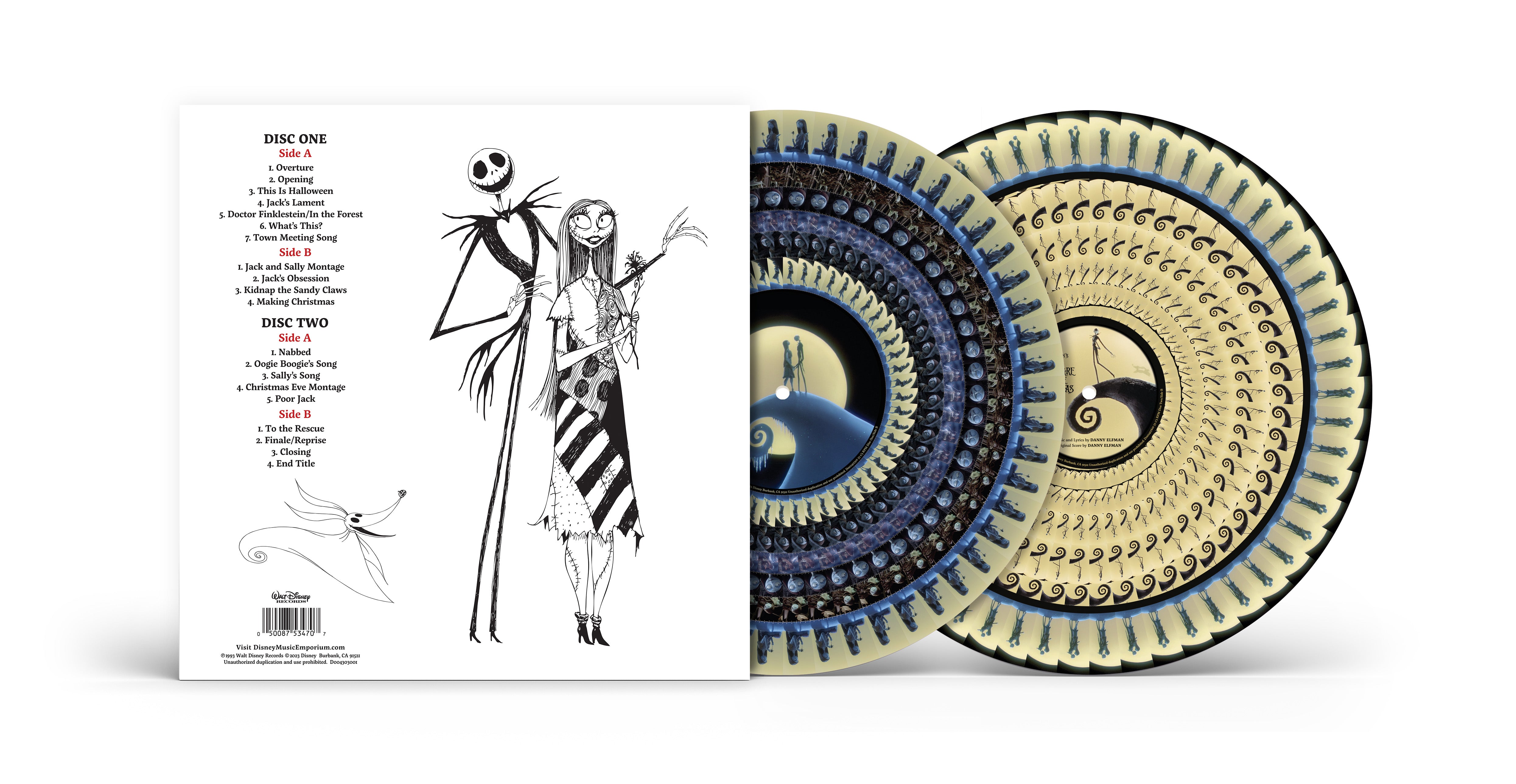 The Nightmare Before Christmas (2LP Zoetrope vinyl)