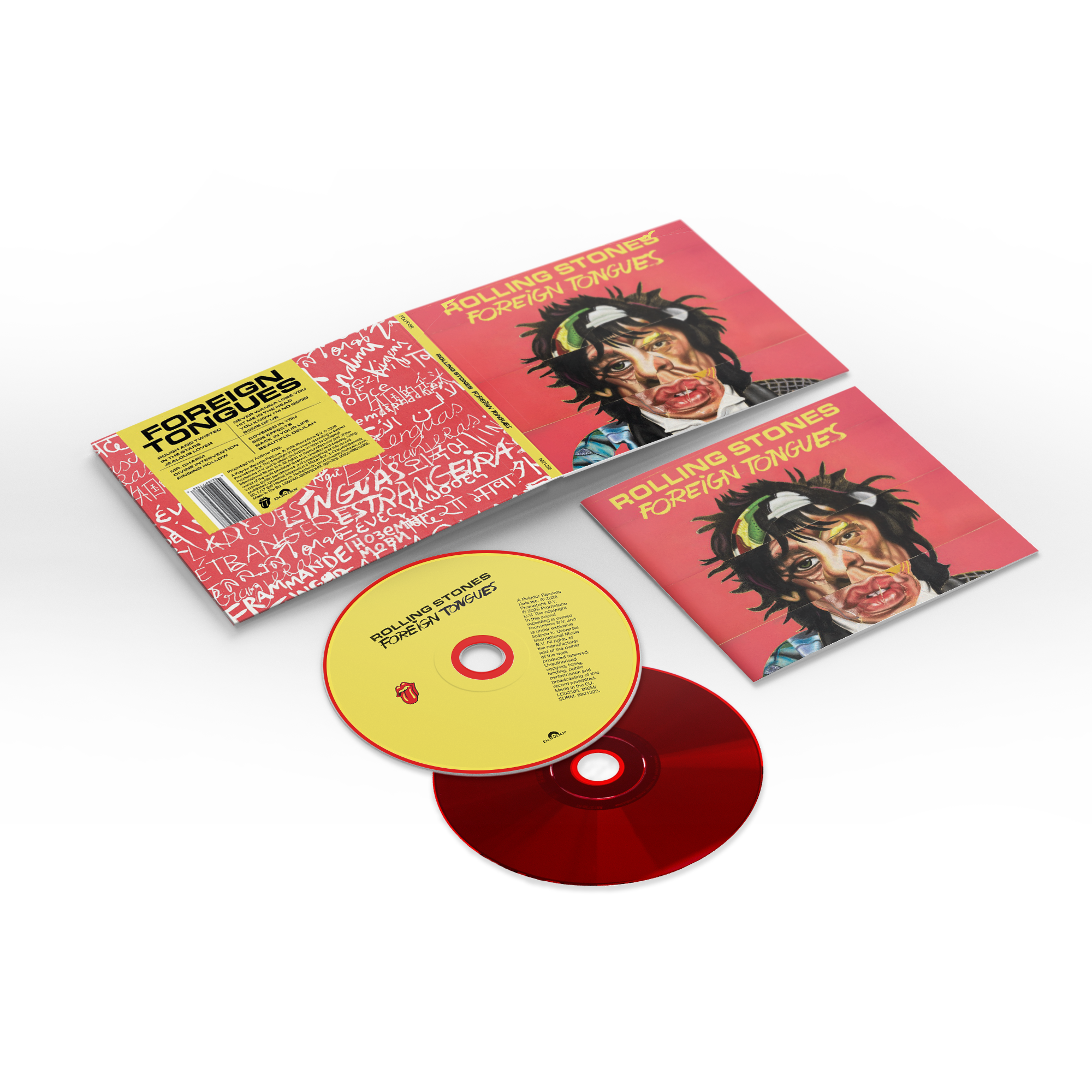 Foreign Tongues Exclusive Red CD