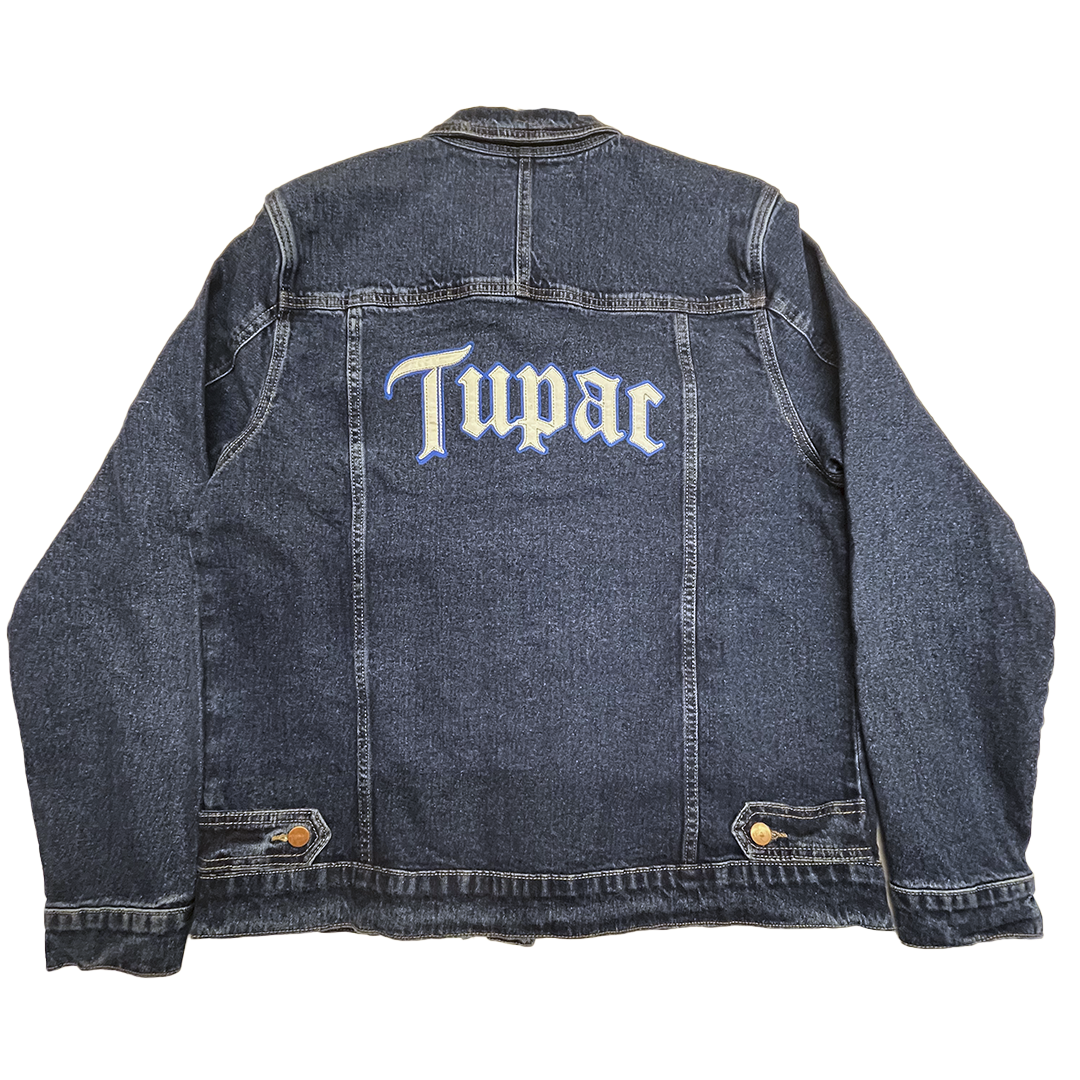 Tupac Logo (Patch Denim Jacket)