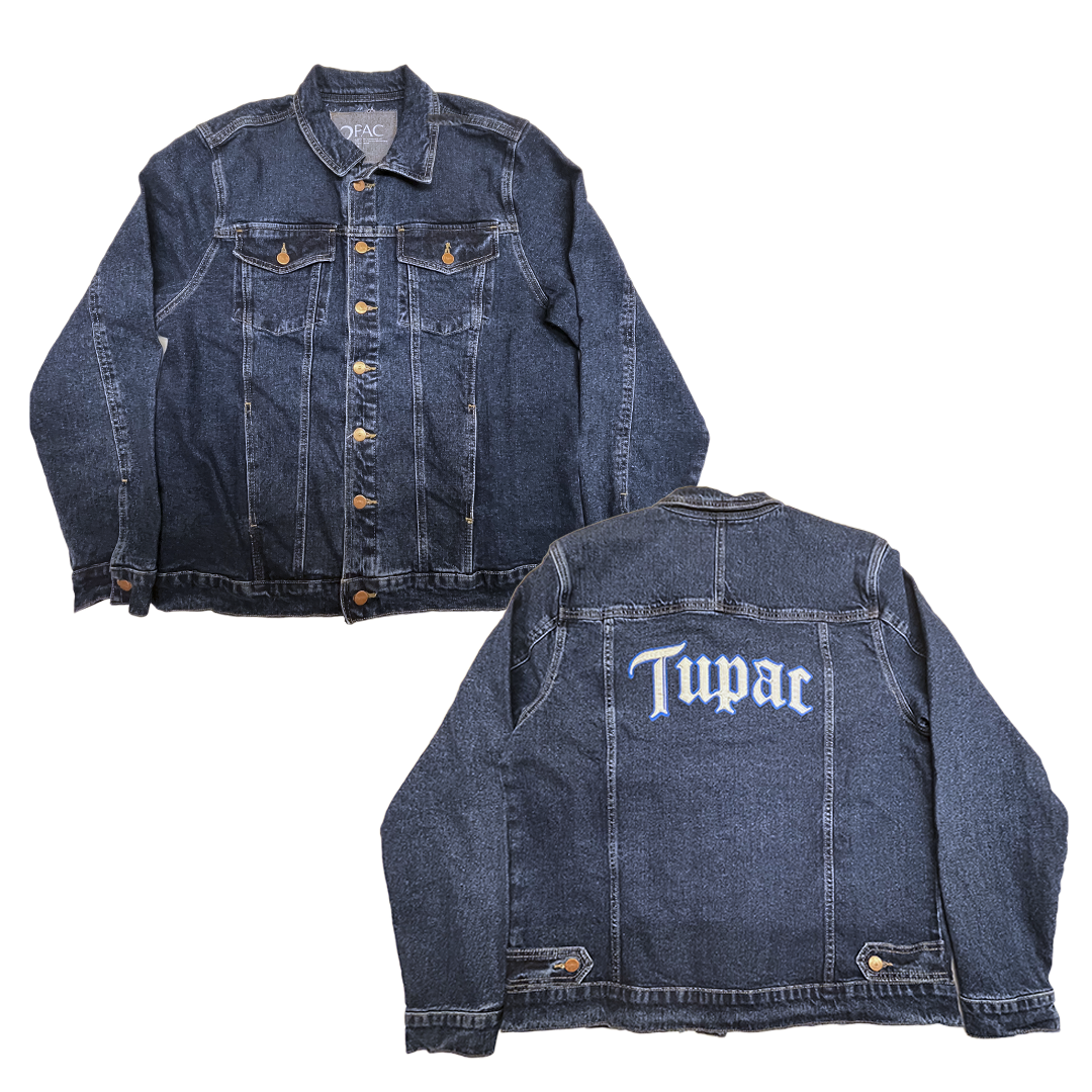 Tupac Logo (Patch Denim Jacket)