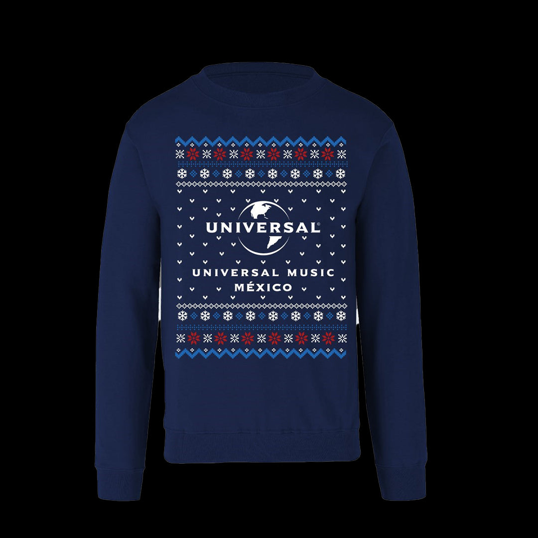 UMG Blue Xmas (Playera tipo Ugly Sweater)