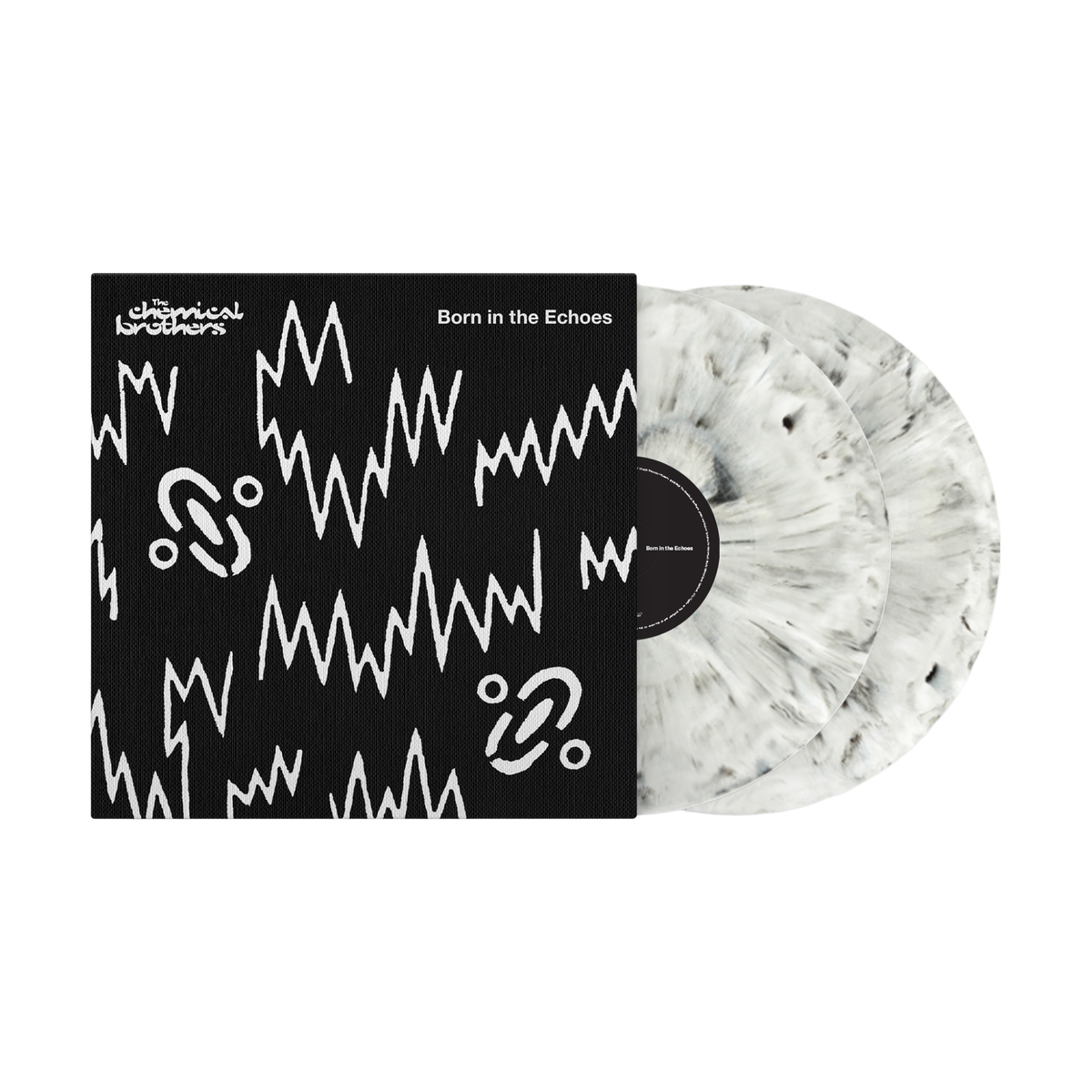 Born In The Echoes: Black & White Vinyl 2LP