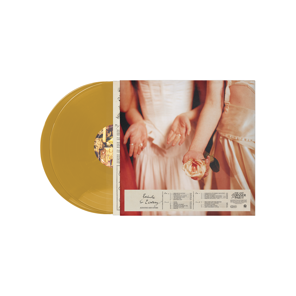 Prelude To Ecstasy: Acoustic and Covers Limited Edition Deluxe Amber 2LP