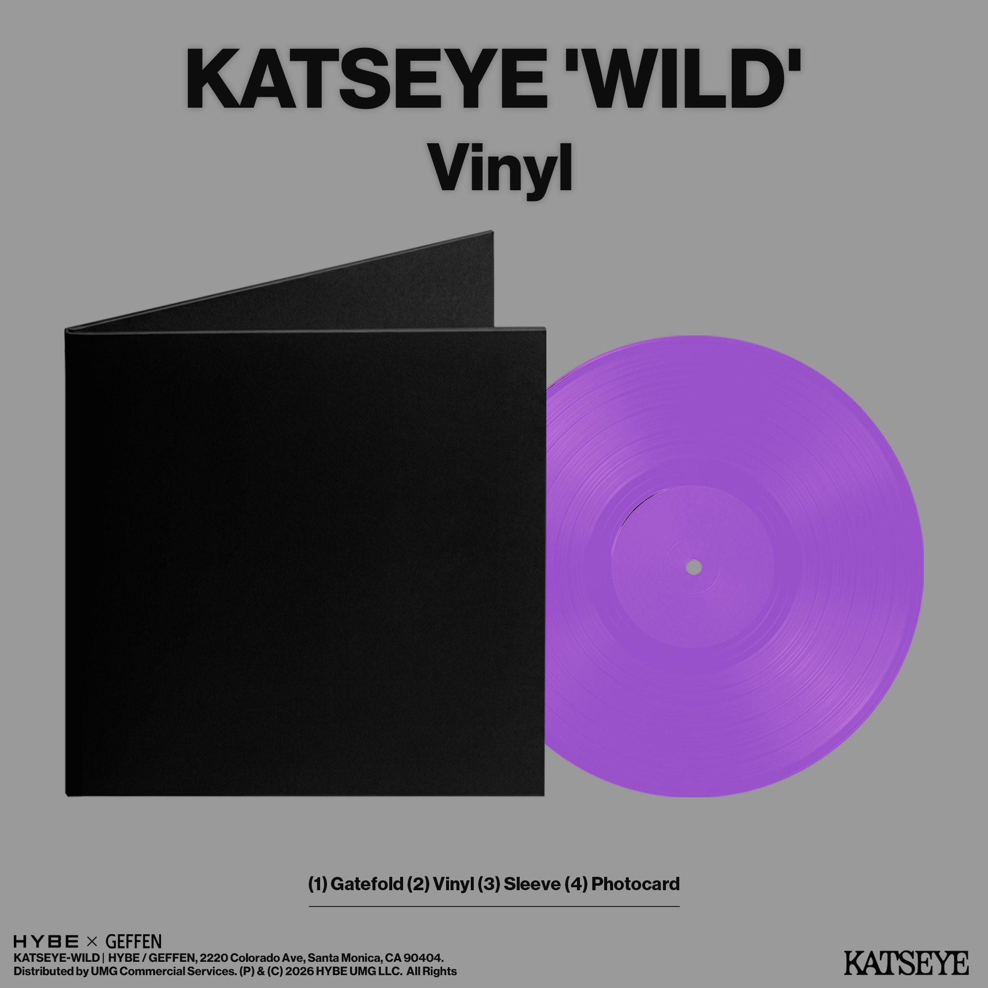 WILD - Official Store Exclusive Vinyl + Signed Artcard