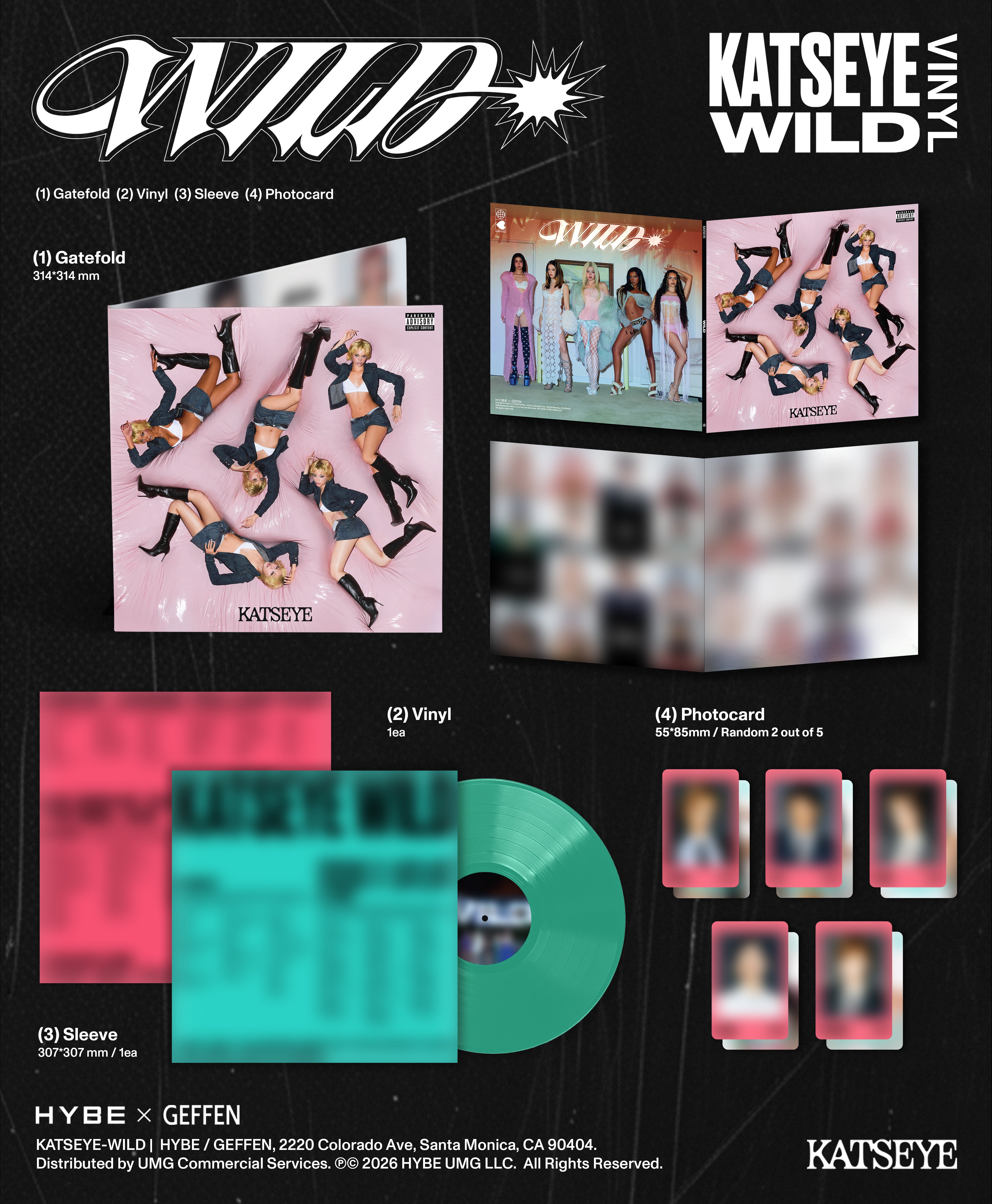 WILD Vinyl - Standard Edition + Signed Artcard