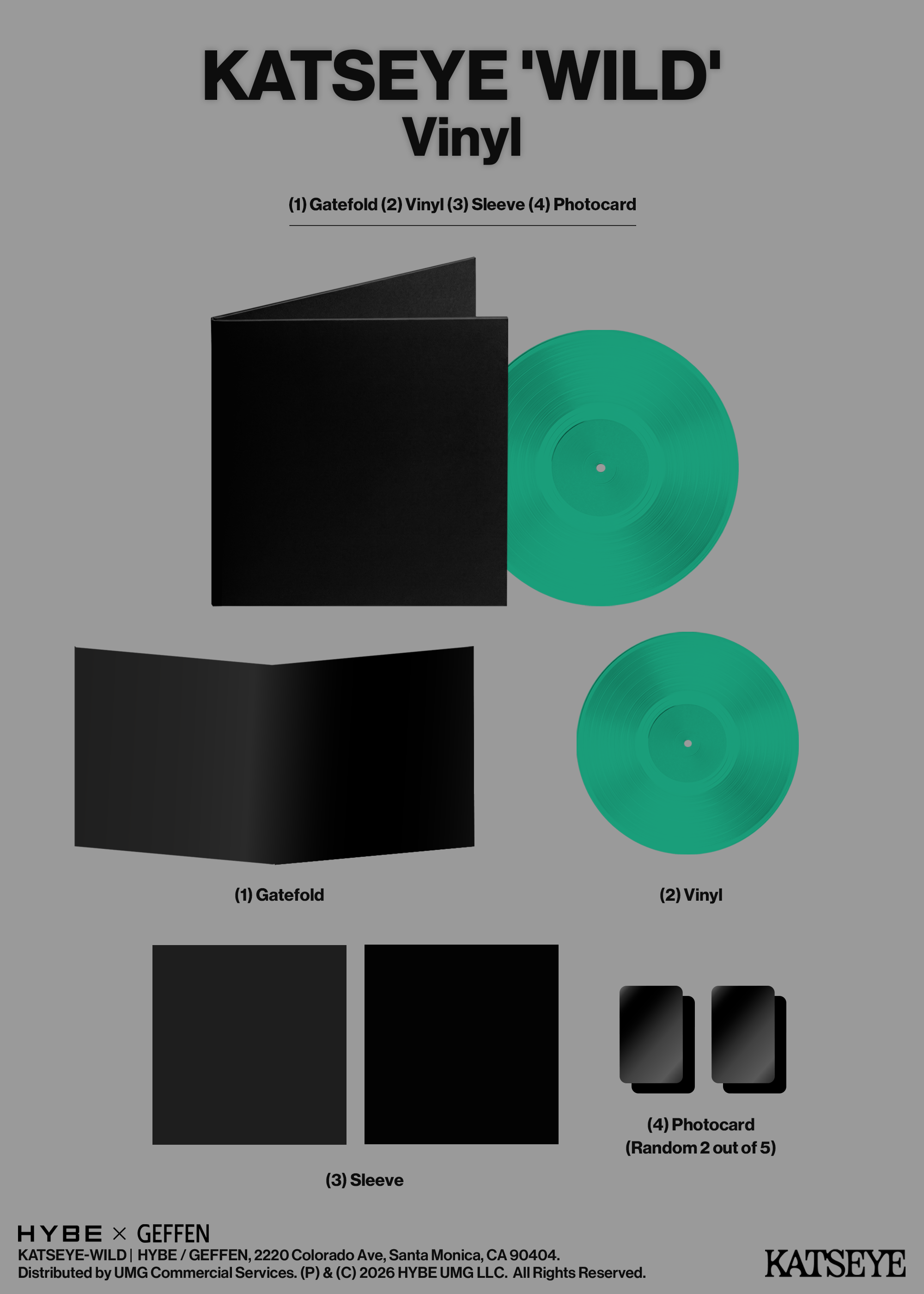 WILD Vinyl - Standard Edition + Signed Artcard
