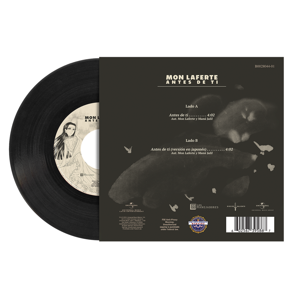 Antes De Ti 7" Vinyl